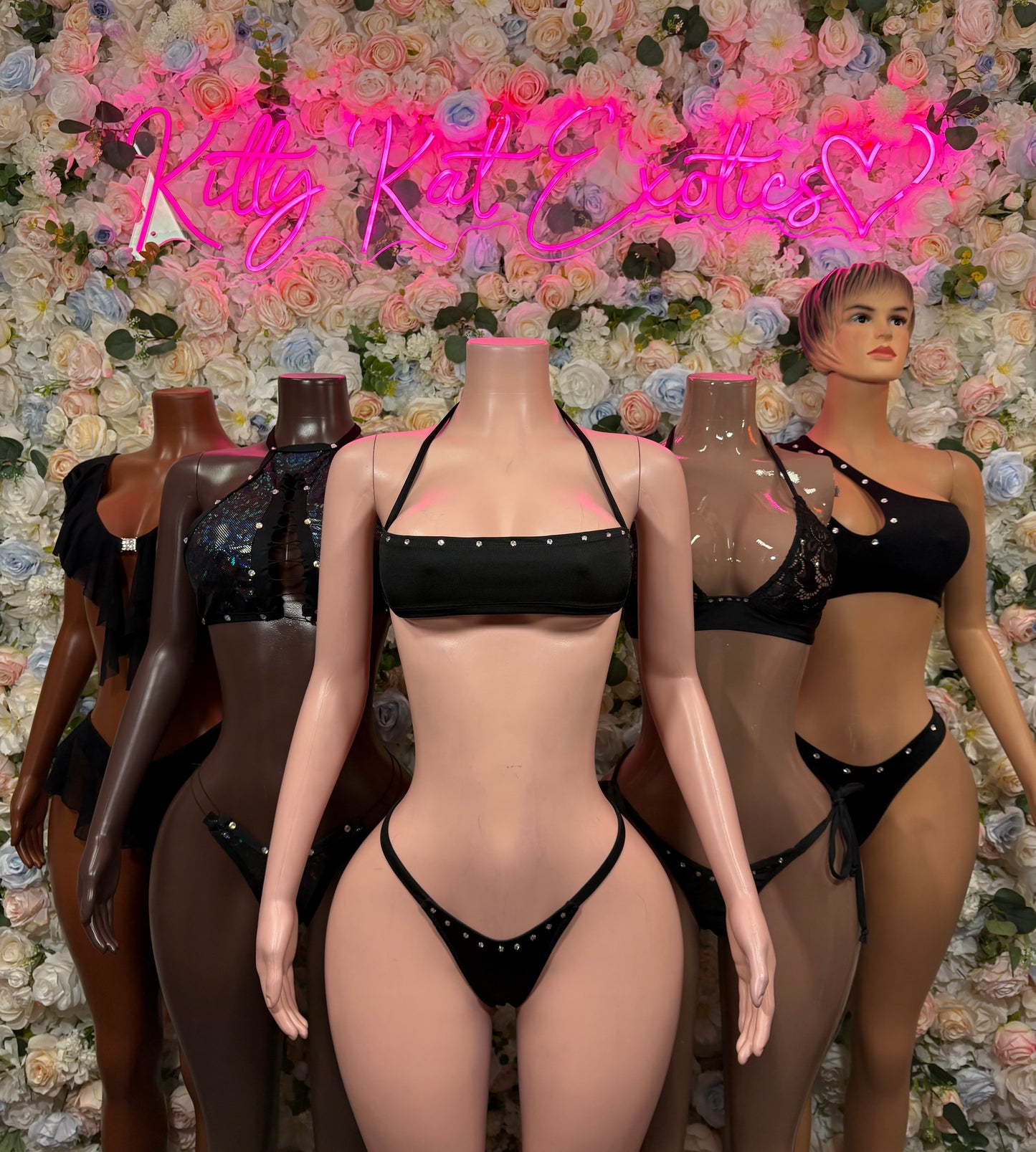 Black Two Piece Set Festival Outfit Dancewear Clubwear Ravewear