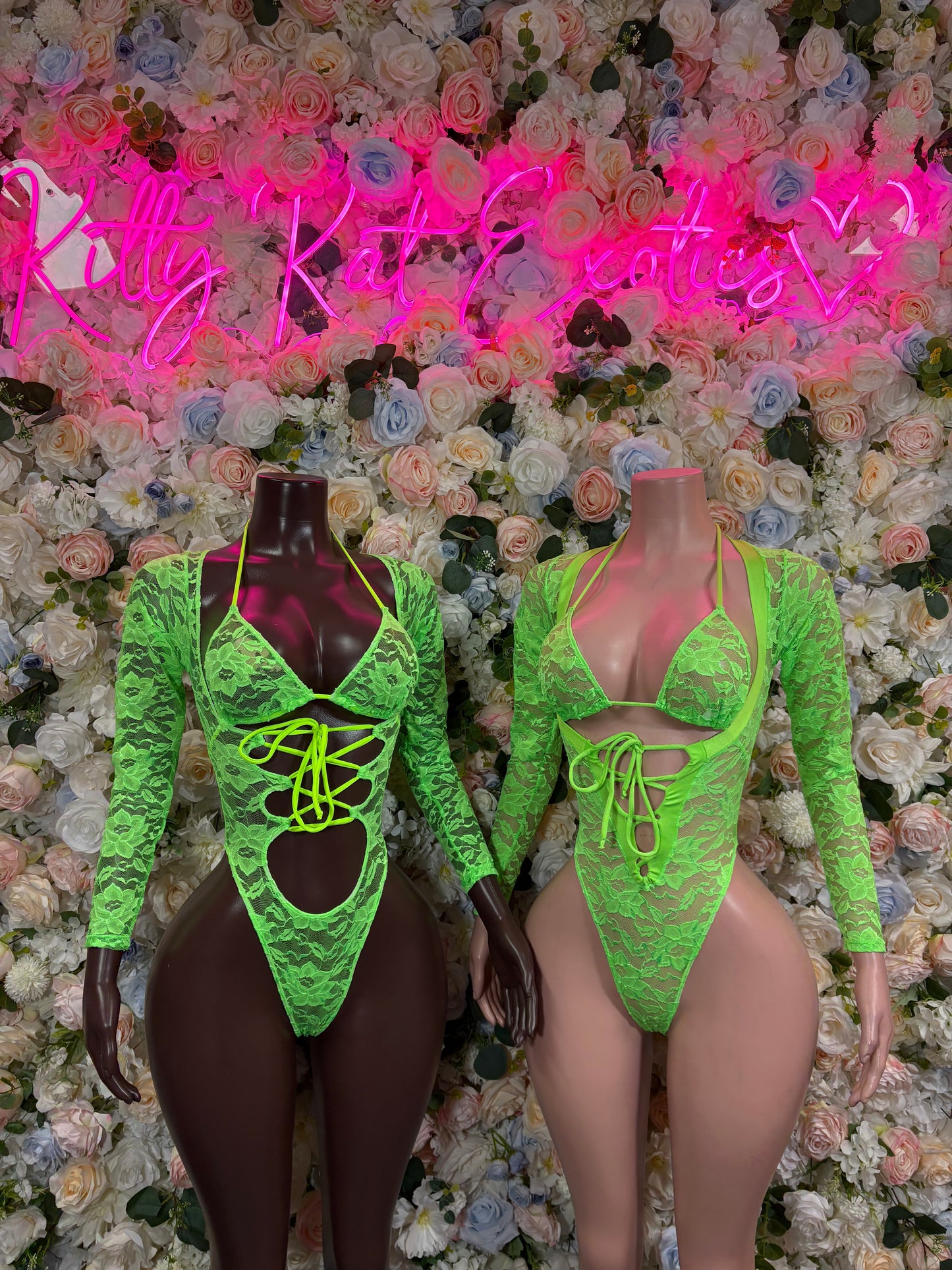 Bartender Bodysuit One Piece Neon Green Lace Bodysuit – Bottlegirl | Exotic Dancewear Festival wear Rave Outfit