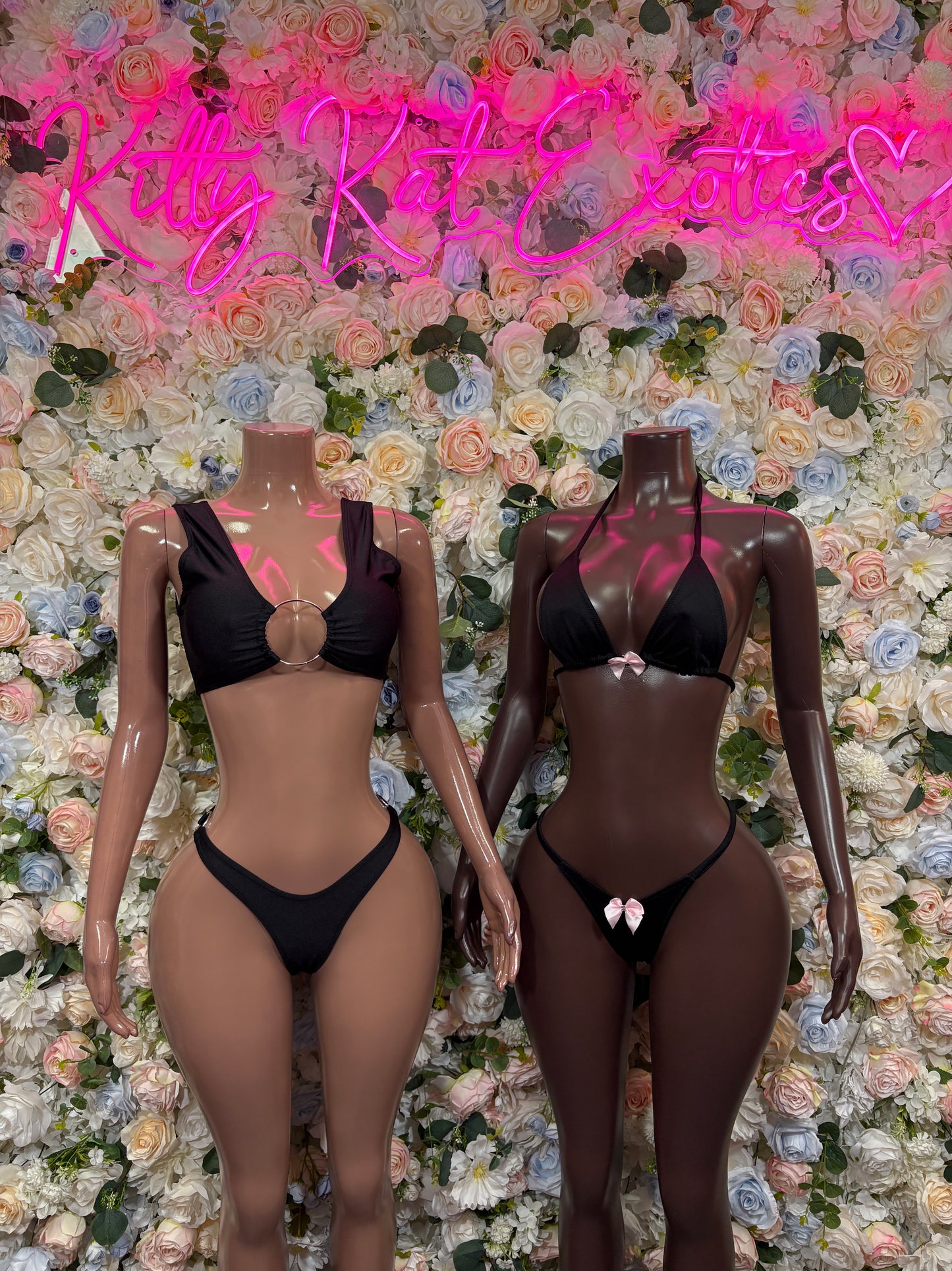 Exotic Dancewear Black Two-Piece – Summer Festival & Rave Wear
