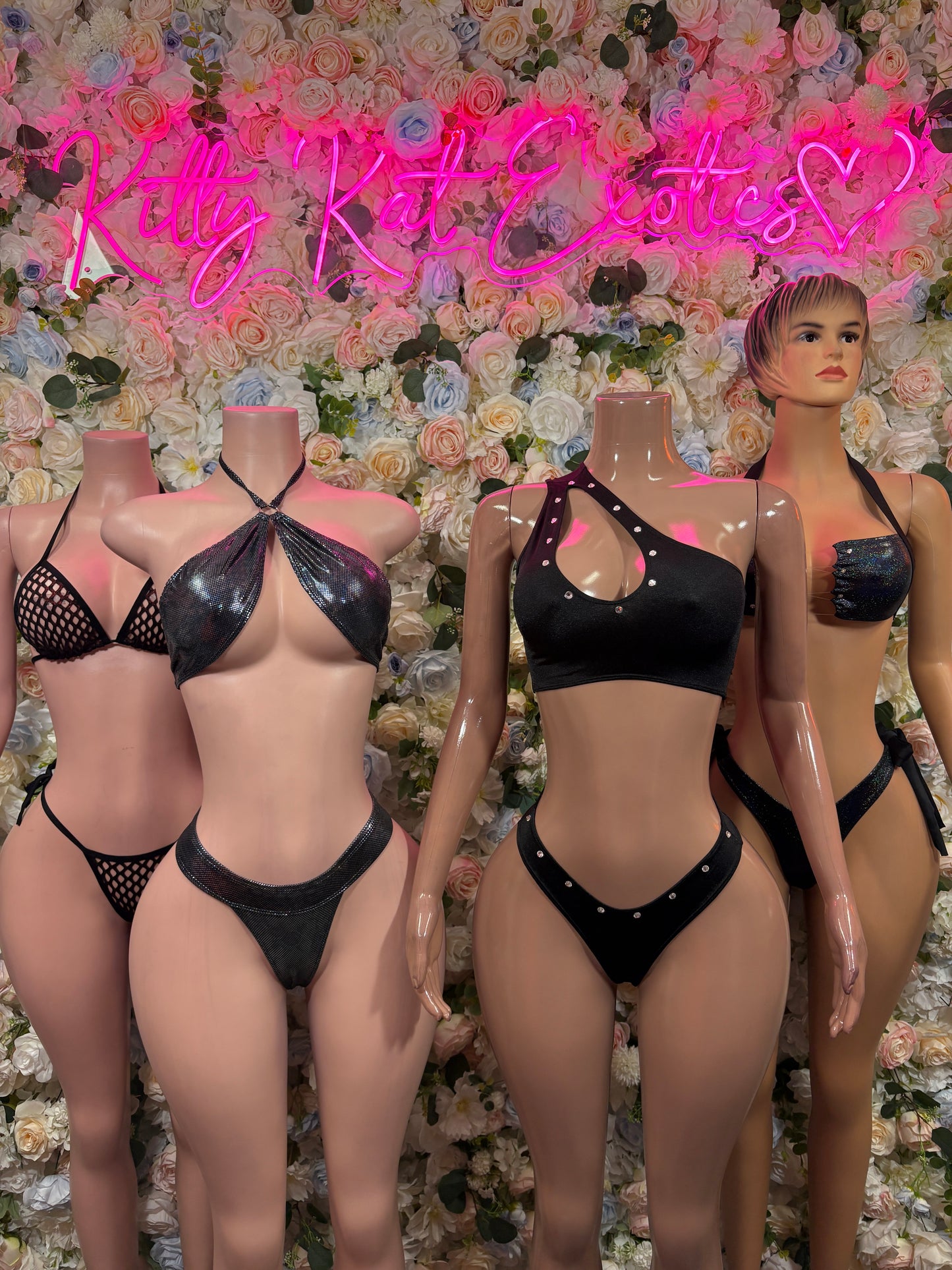 Ravewear Black Two Piece Set Festival Outfit Dancewear Clubwear