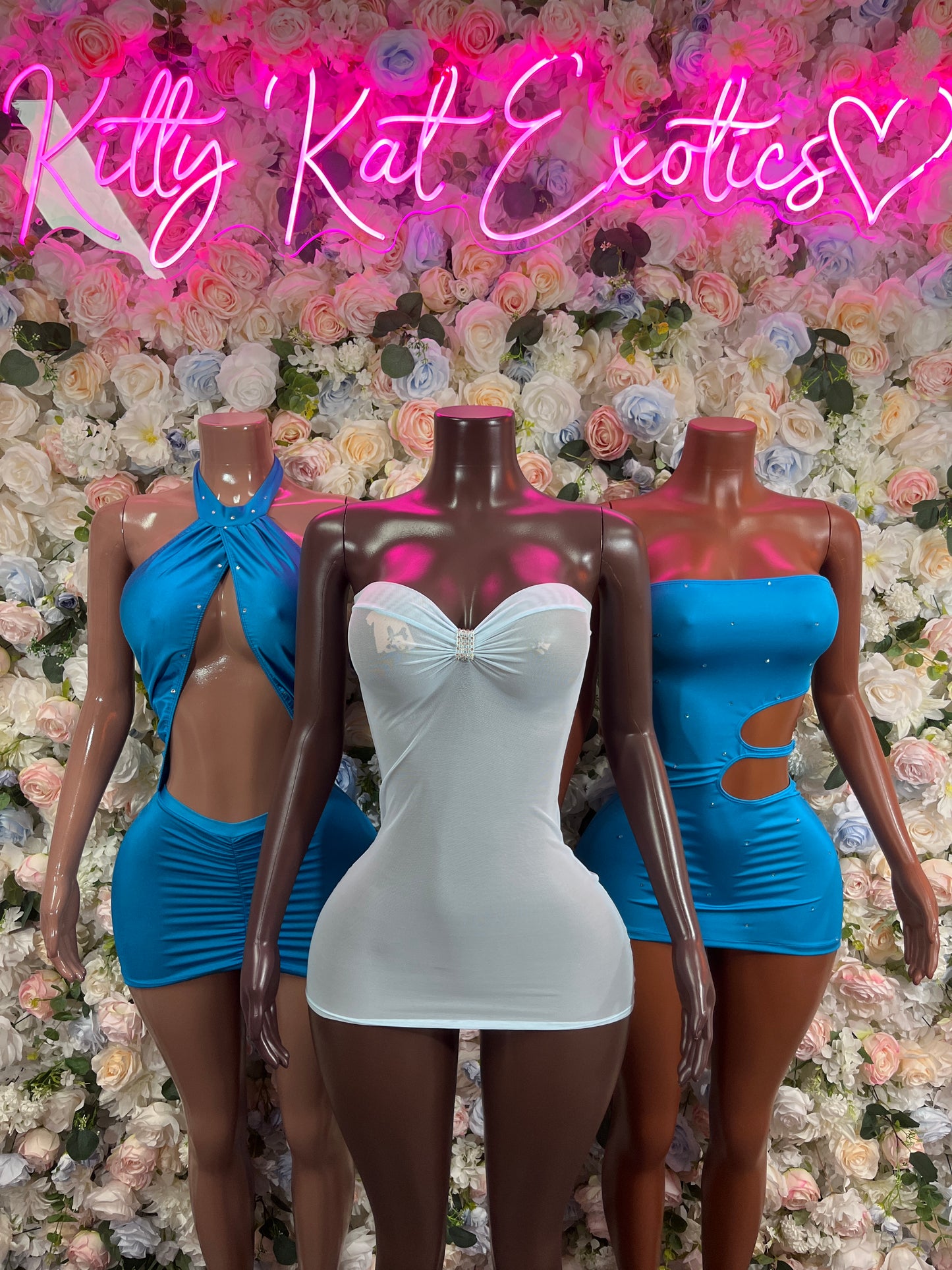 Turquoise Dress Exotic Dancewear