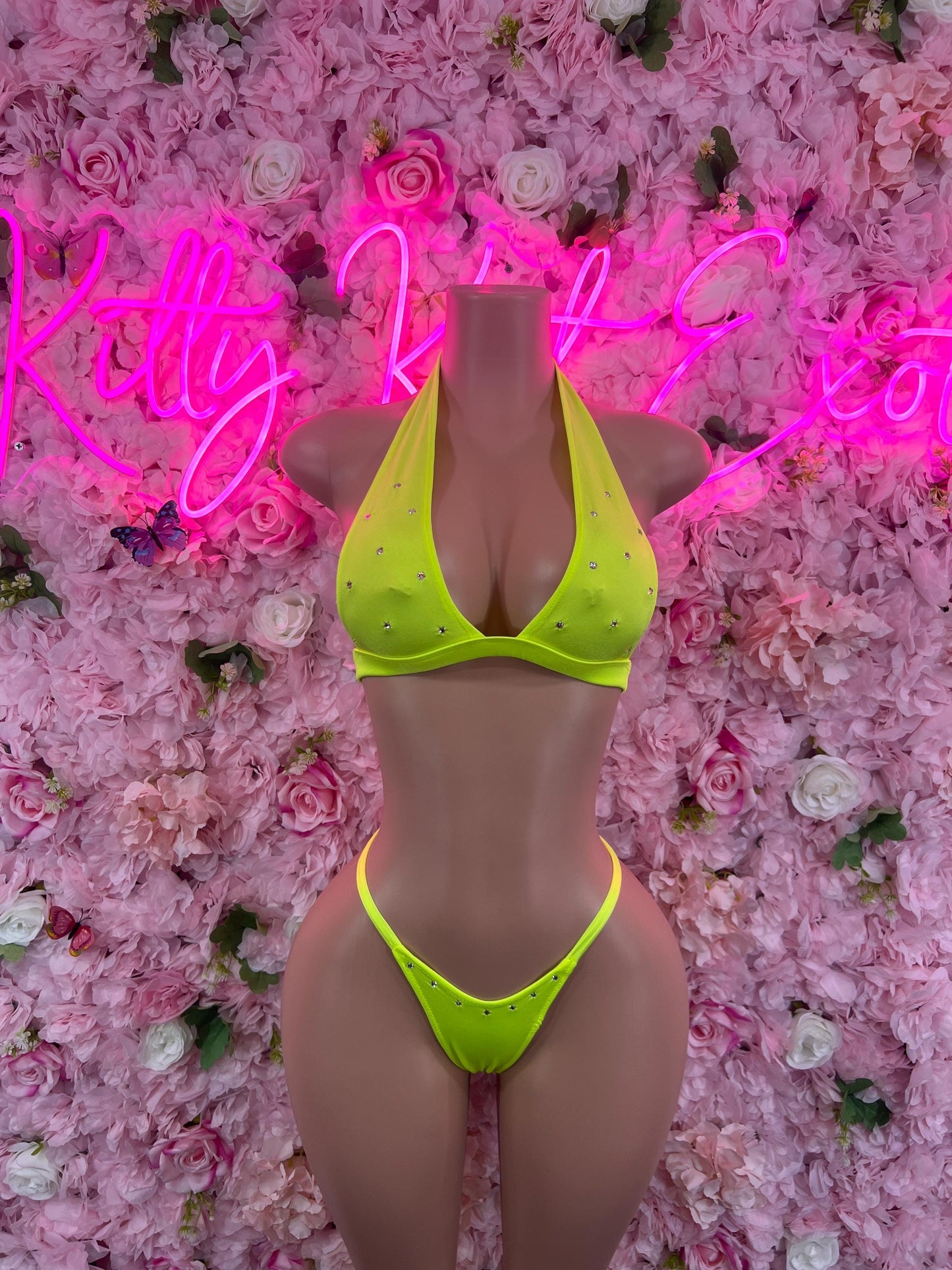 One Piece Yellow Bikini