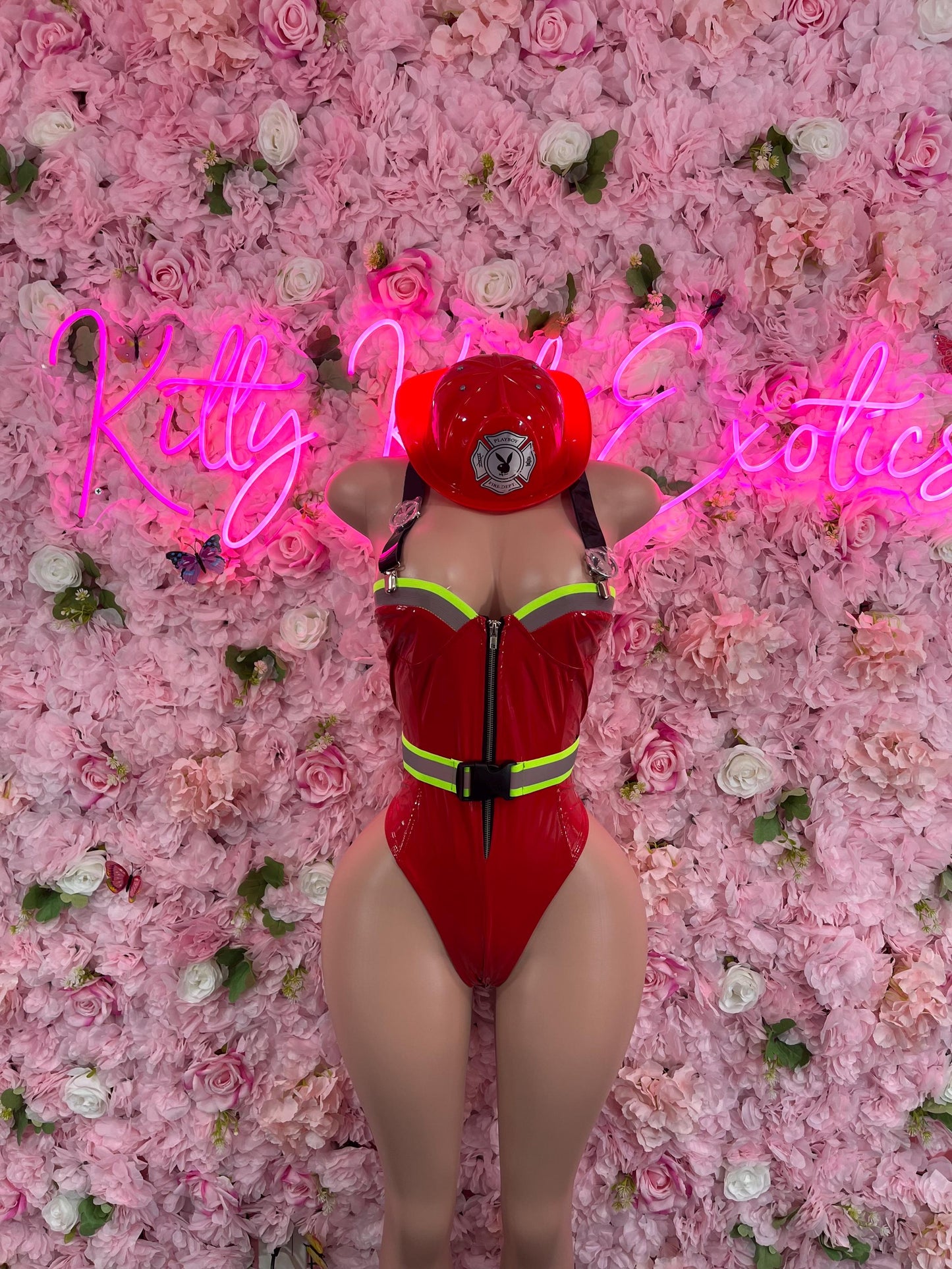 Halloween Costume fire fighter - All Accessories Shown Included ( small )