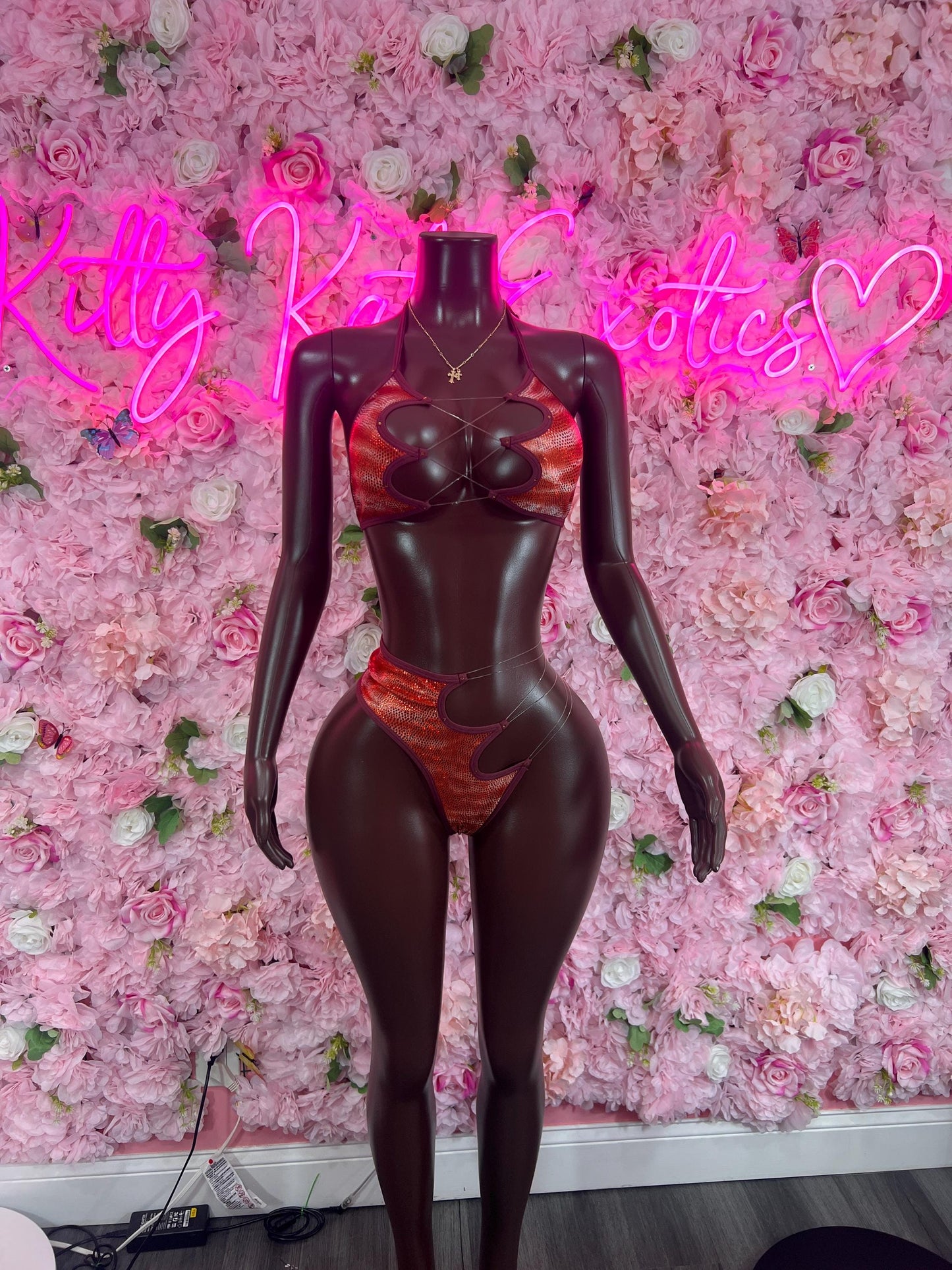 Custom BBL ‘Ebony Mannequin with Arms & Stand (Package #3) Fast 3-Day Shipping | Premium Display Mannequin