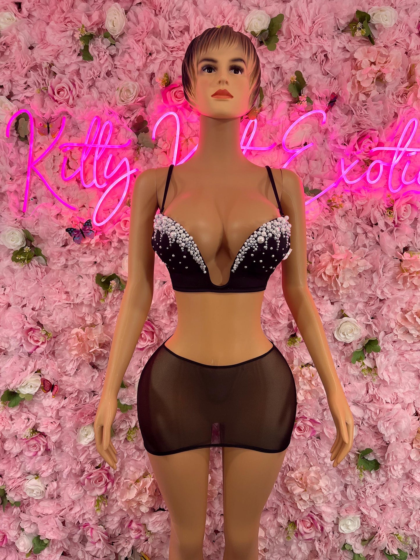 Ravewear Custom Bra “Pearl Drip Dancewear Ravewear Top