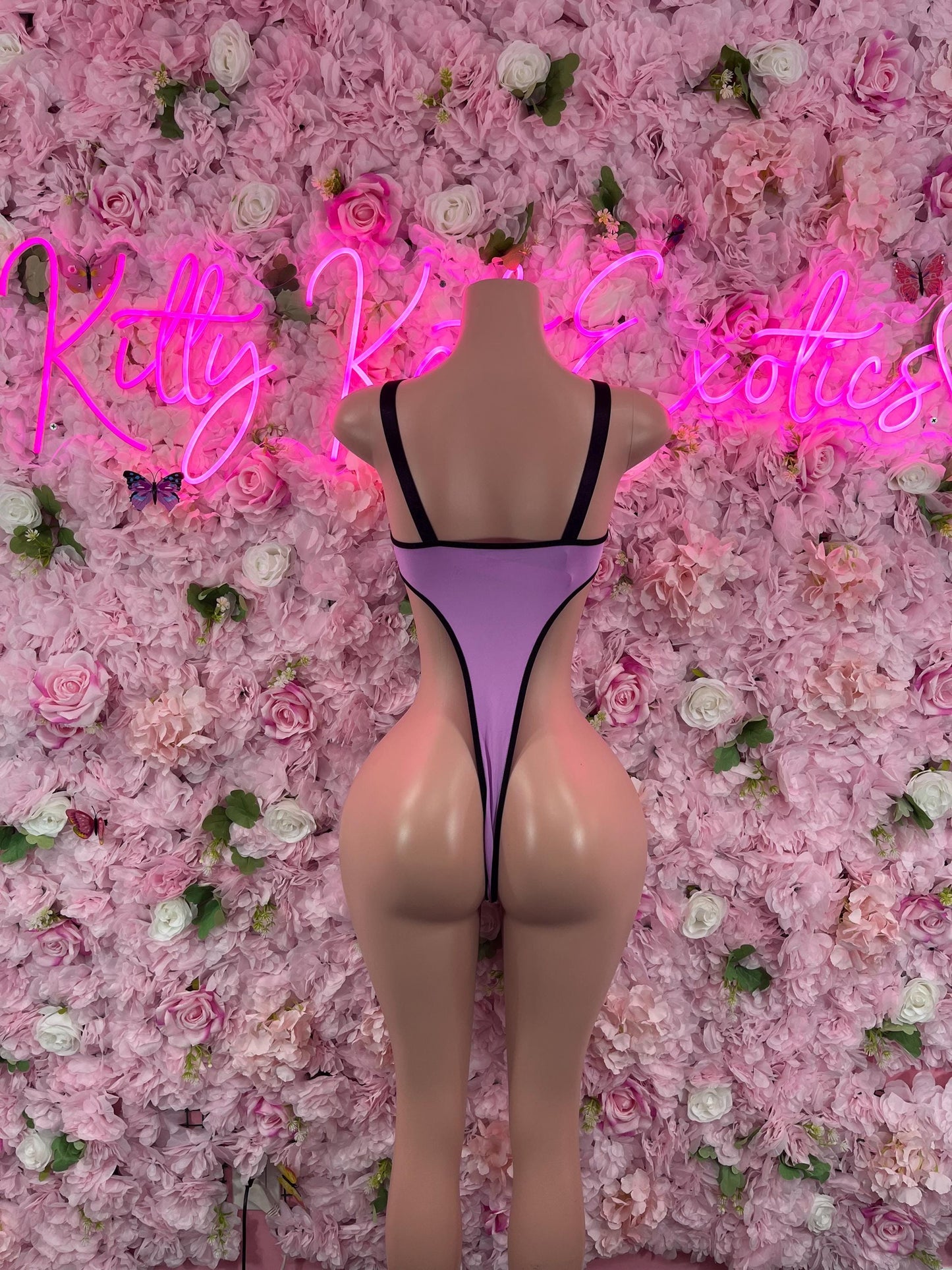 Exotic Dance wear One Piece Slingshot Game Over