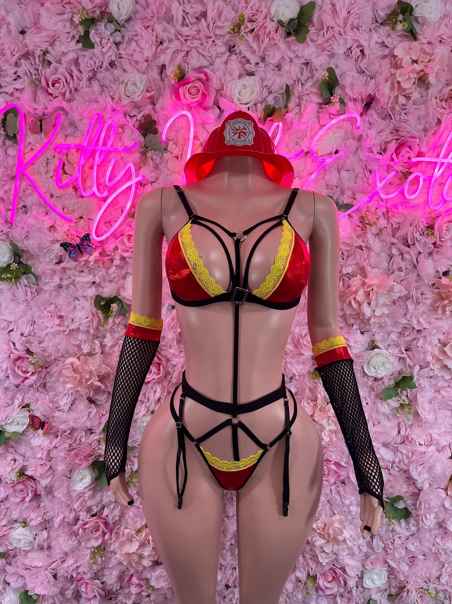 Halloween Costume “Fire Fighter - All Accessories Shown Included