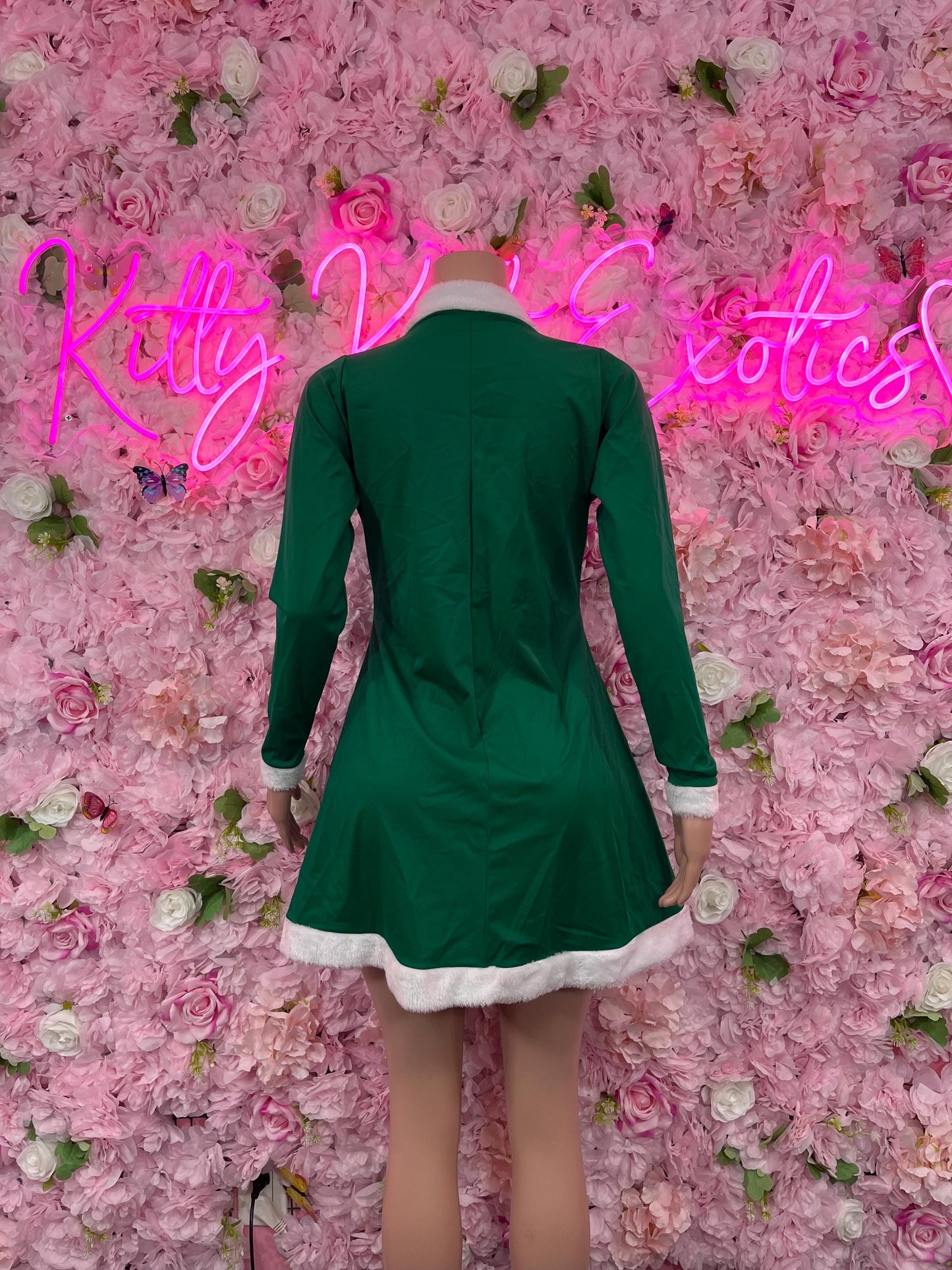 Sexy Santa Christmas Holiday Robe for Women Festive Lingerie & Holiday Costume Christmas