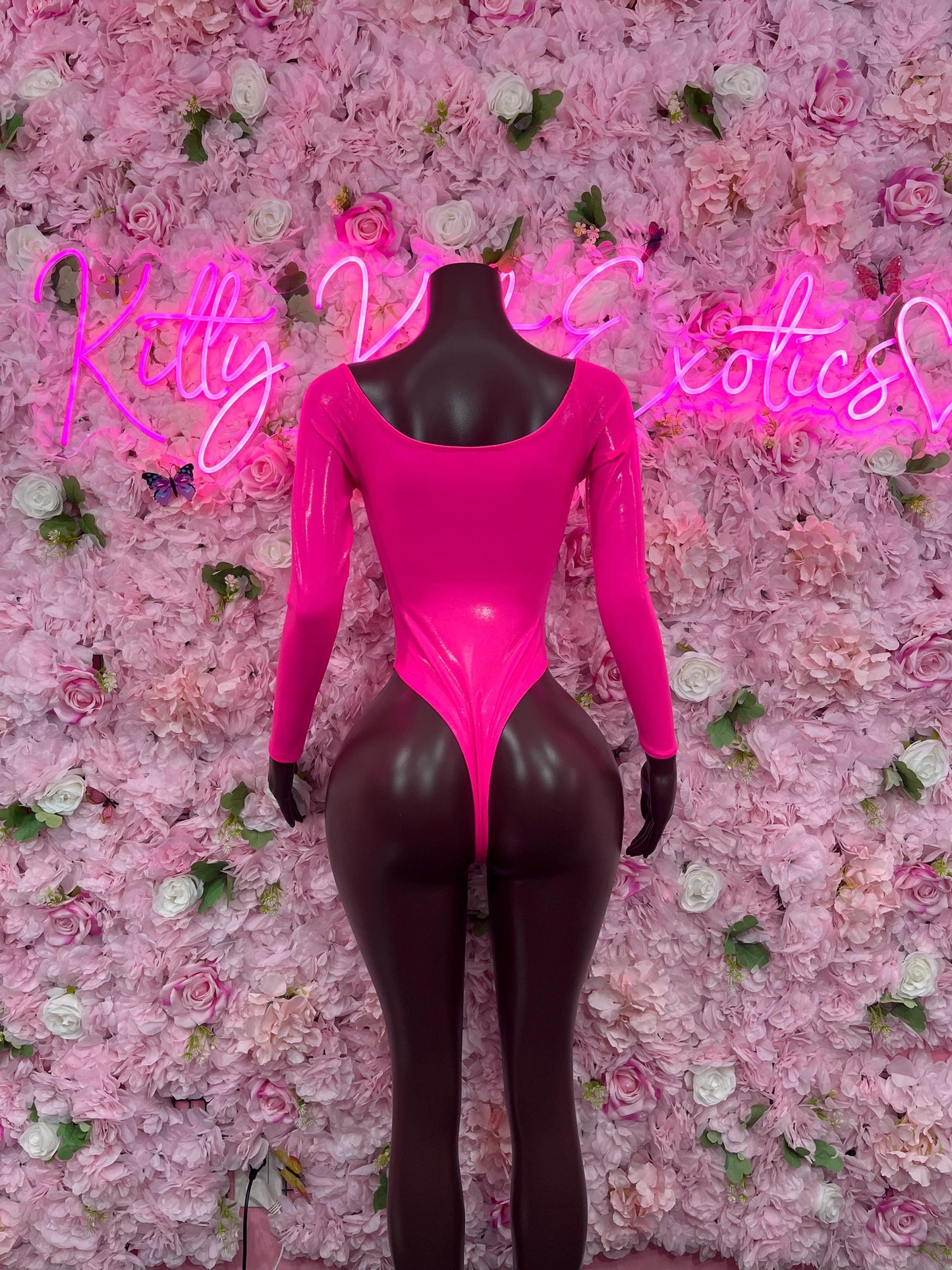 One-Piece Pink Bodysuit Dancewear Festival Wear Ravewear Festive