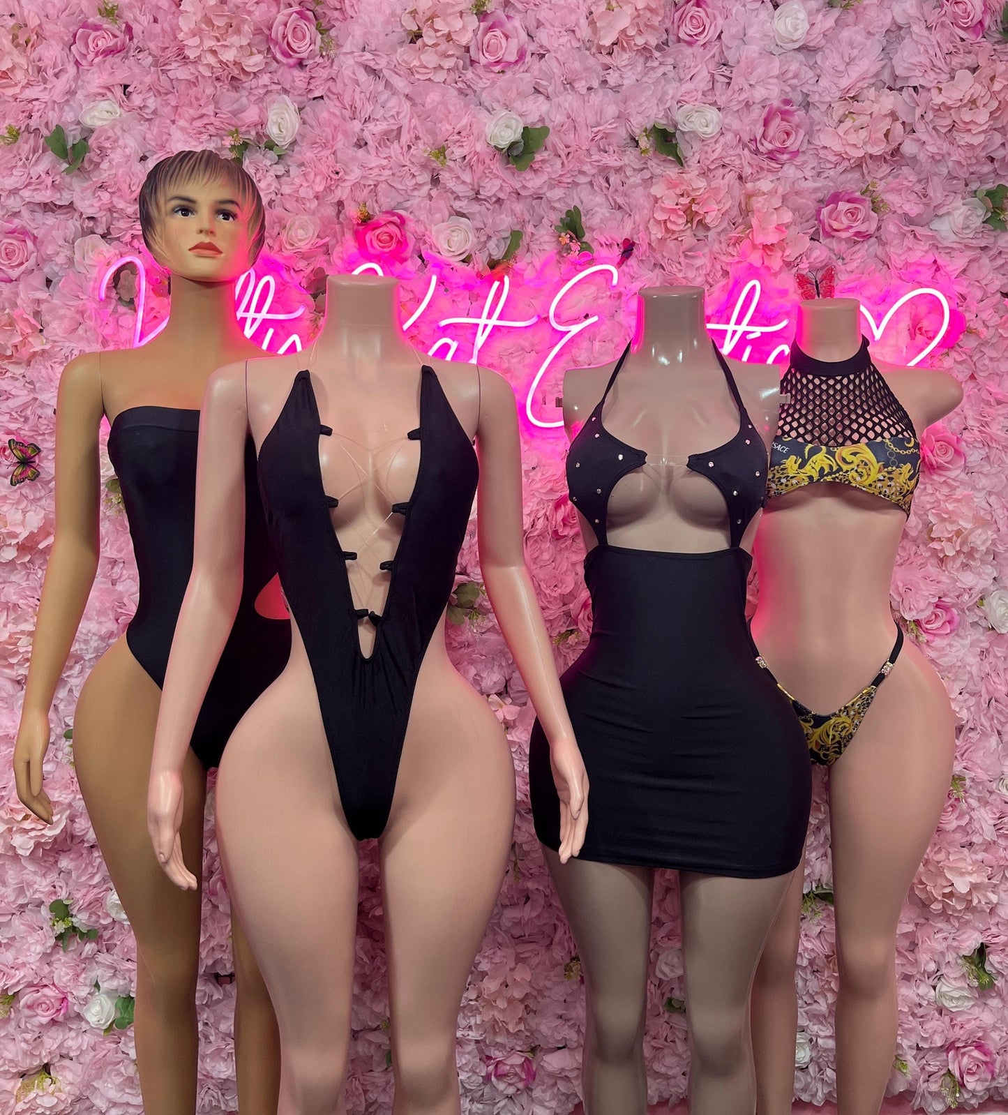 Womens Clothing Dress Black Exotic Dancewear for Performers, Raves, or Night Out | Sexy and Flattering Style