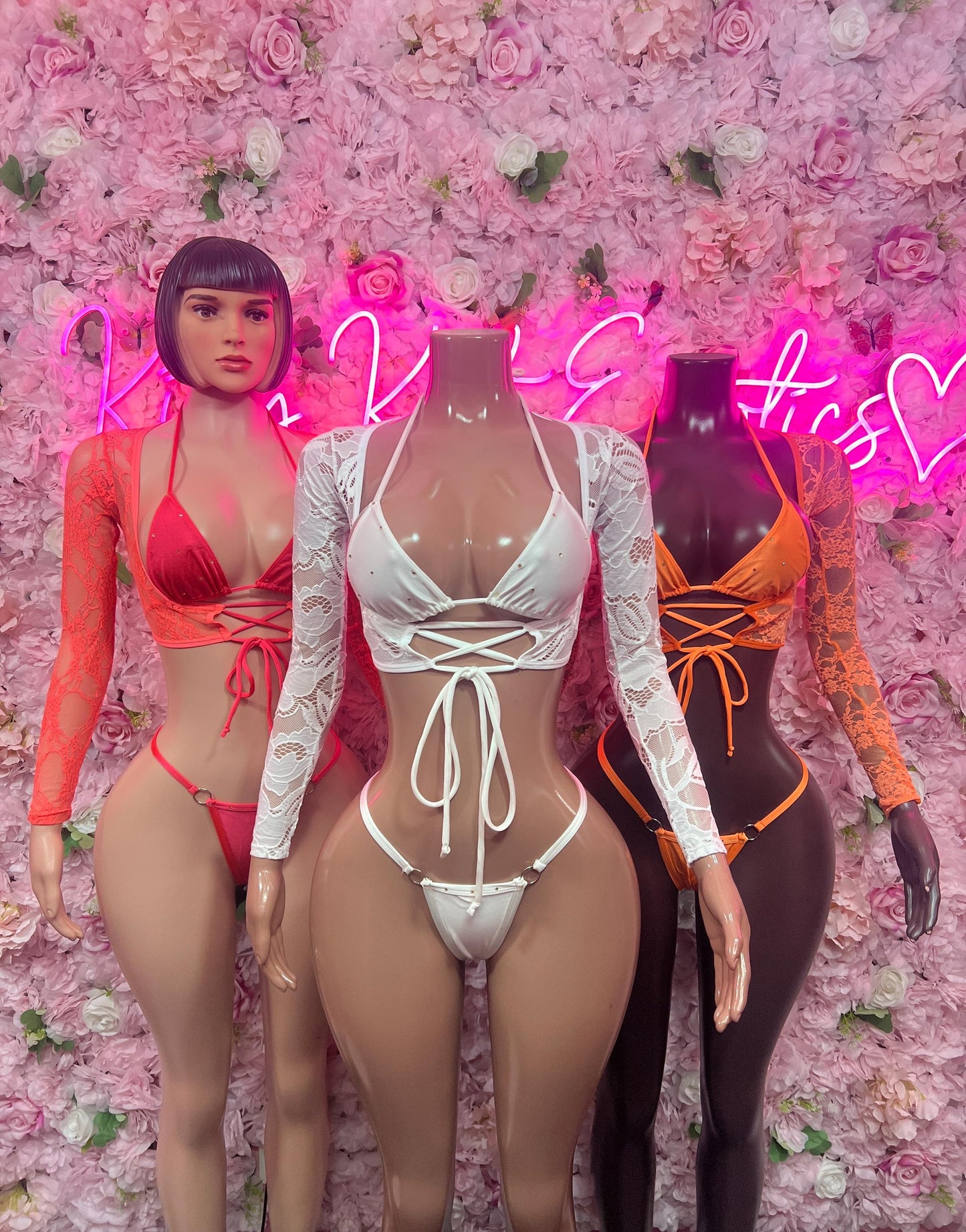 Festival Two Piece Sleeved White Exotic Dancewear Bottlegirl Fedtival wear Bartender Outfit