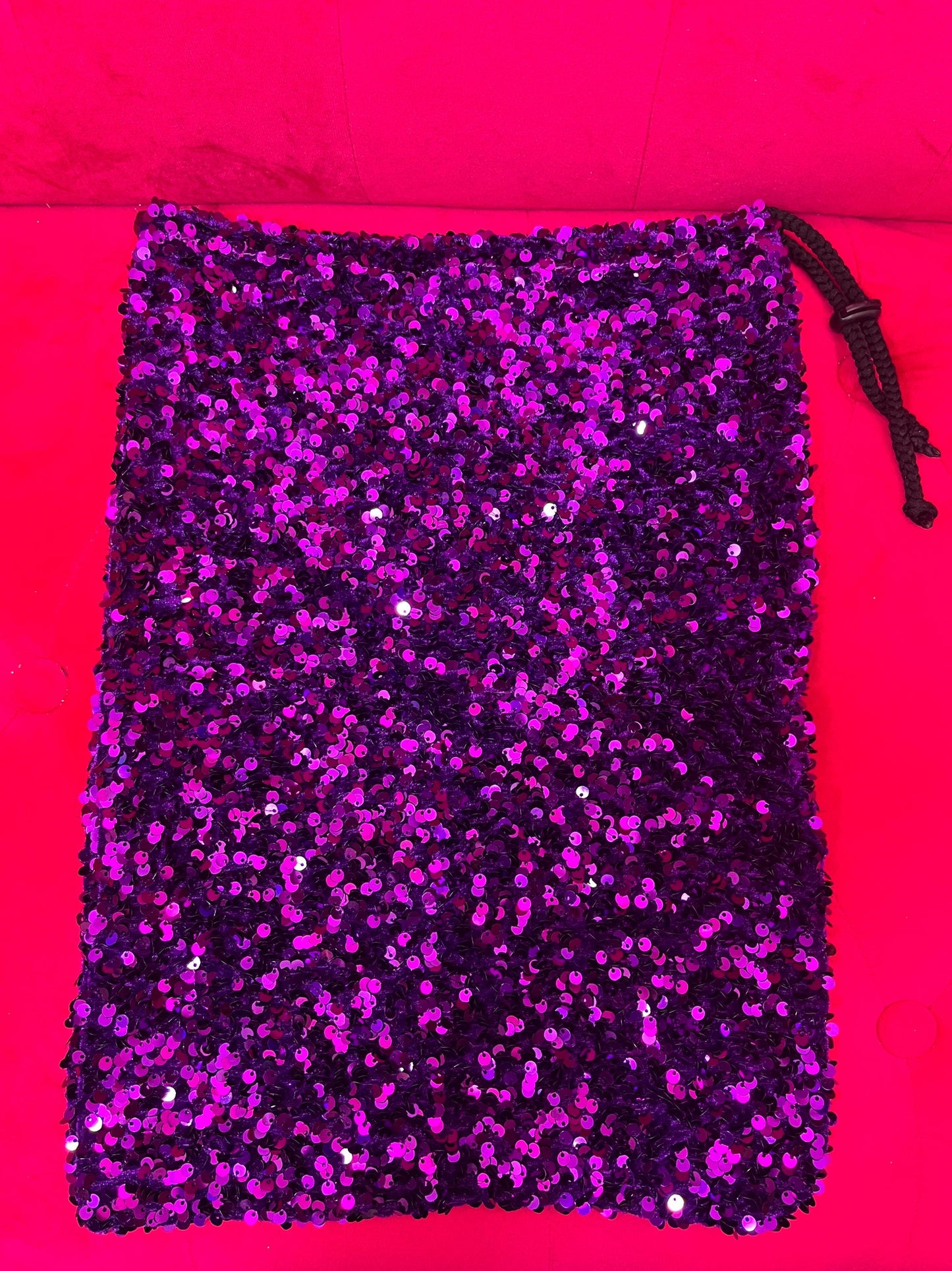 Custom Exotic Dancer Money Bag with Purple Stylish & Durable Dancewear Accessory for Performers