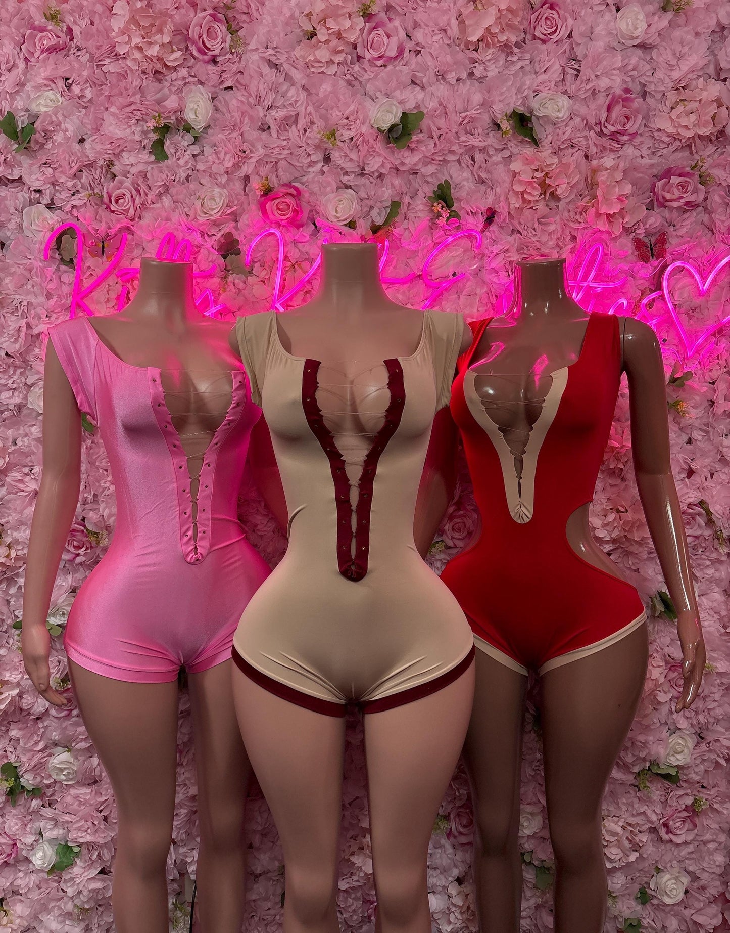 Bodysuit One Piece Nude Bottlegirl Bartender Outfit