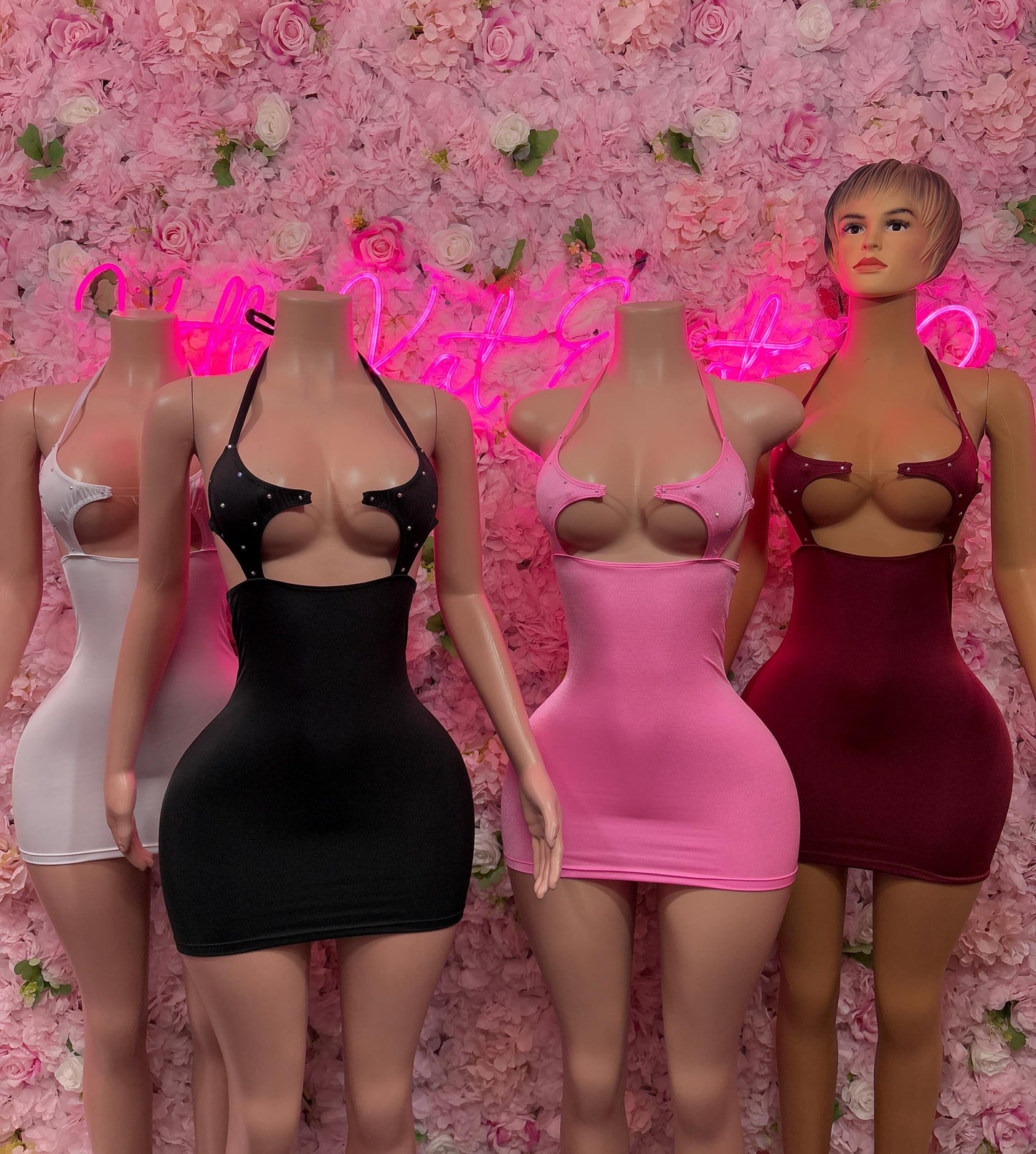 Exotic Dancewear Pink Dress Perfect for Evening, Party, or Formal Wear | Bold and Stylish Women's Fashion