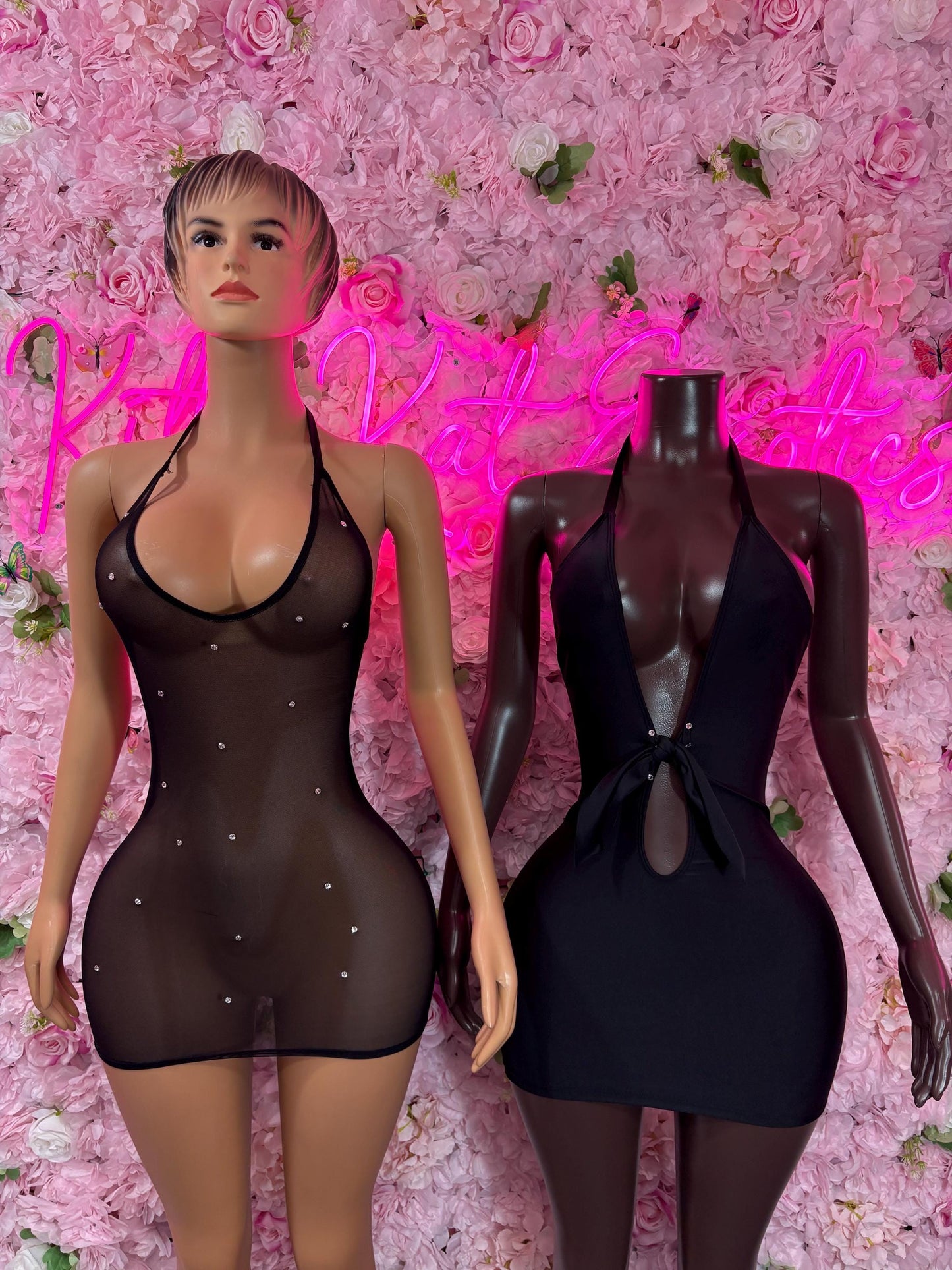 Exotic Dancewear Black Dress Elegant and Sexy Evening Dress for Performers, Events, or Special Occasions Womens Clothing