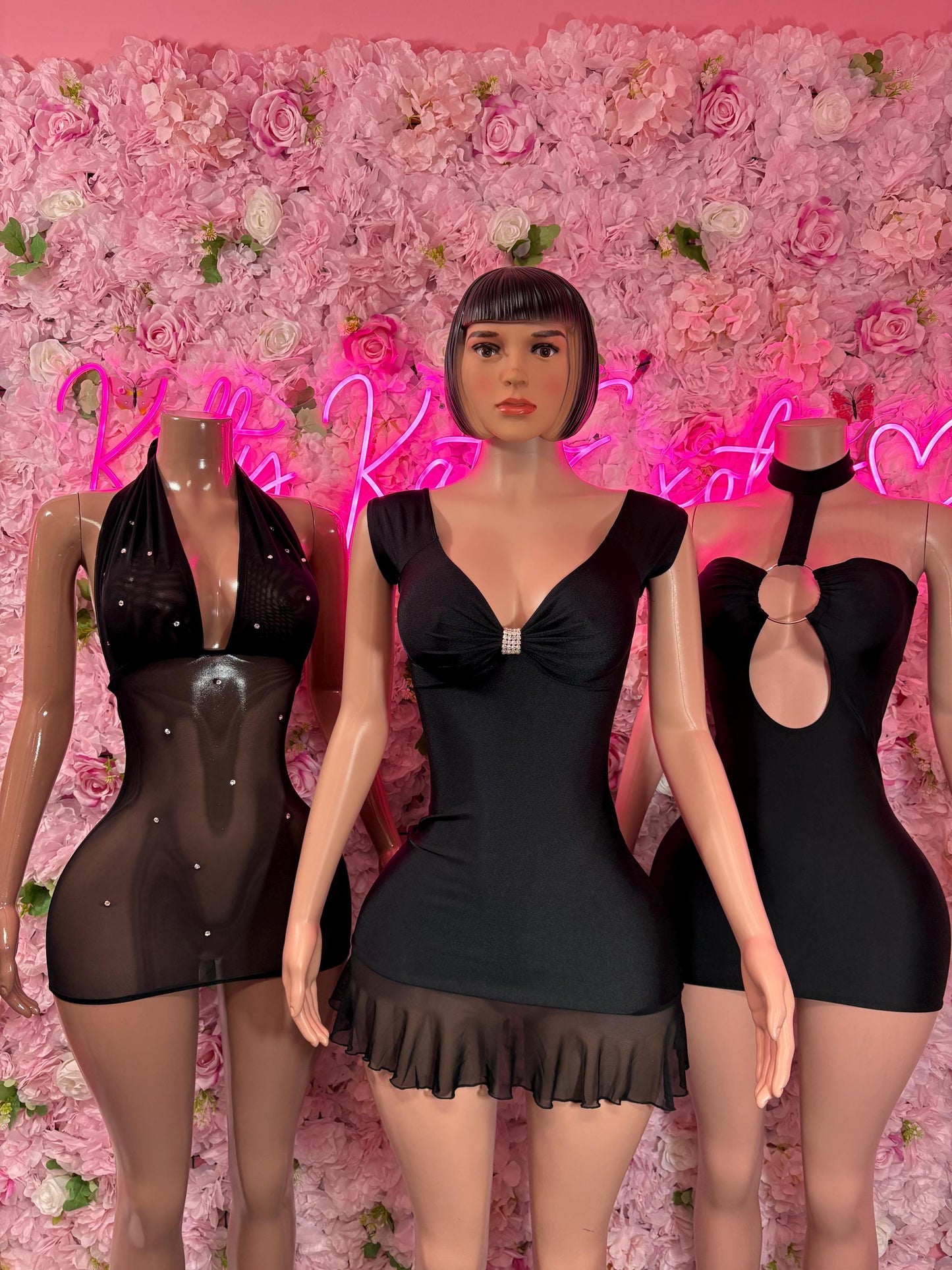 Exotic Dancewear Black Dress Elegant and Sexy Evening Dress for Performers, Events, or Special Occasions Womens Clothing