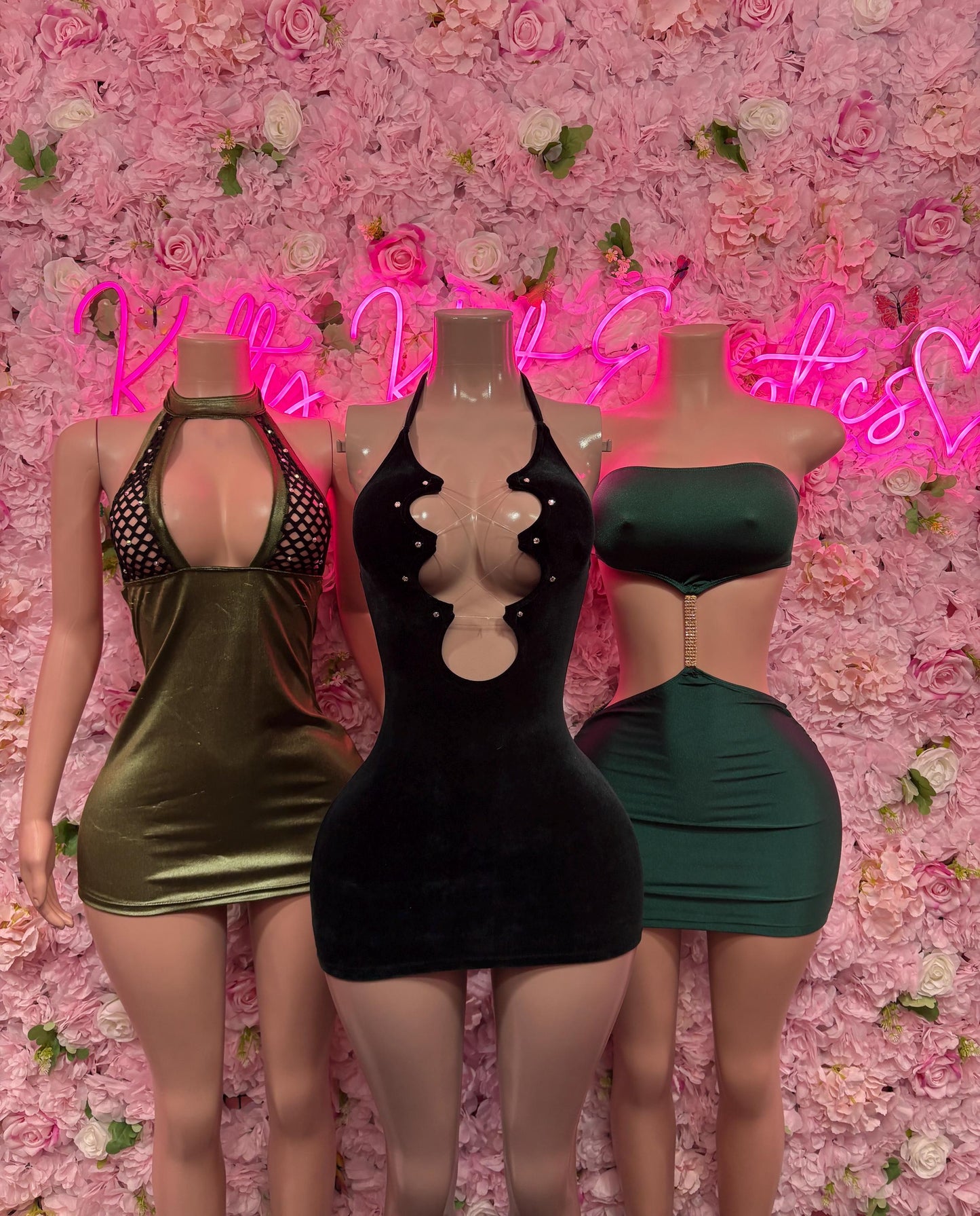 Exotic Dancewear Dress Green - Elegant and Sexy for Performers, Events, or Special Rave Outfit Elegant Dress