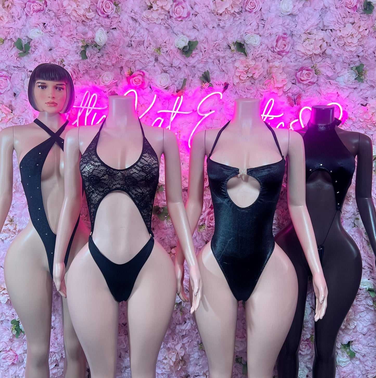 Bartender Outfit One Piece Black Bodysuit Ravewear - Sexy Festival Outfit, Clubwear, Performance Costume, EDM Party Wear