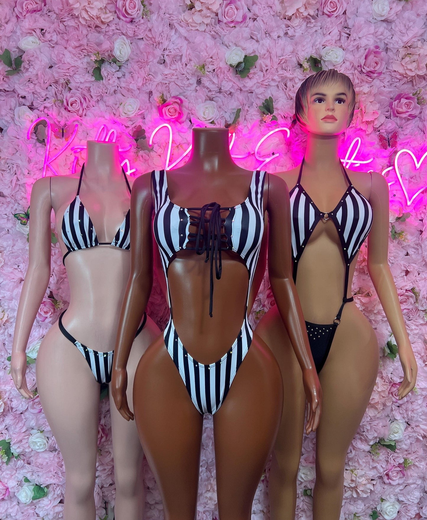 Bottlegirl Referee Costume Set - One-Piece Sports Bodysuit for Halloween, Game Day, Clubwear, Sports Bar, Roleplay & Festivals