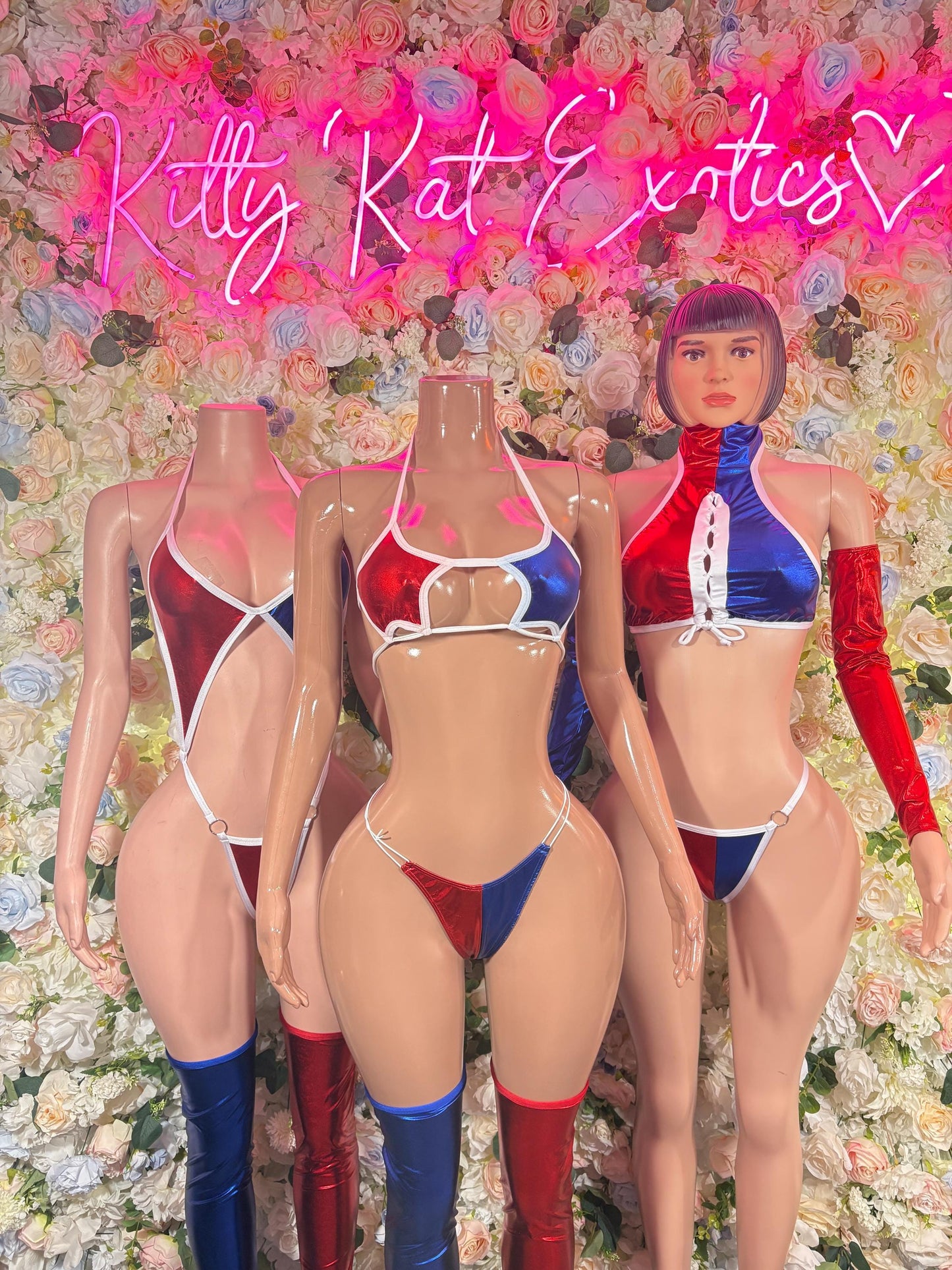 Harley Quinn Costume Two Piece Cosplay Outfit Halloween, Comic Con, Rave Wear Festival Wear