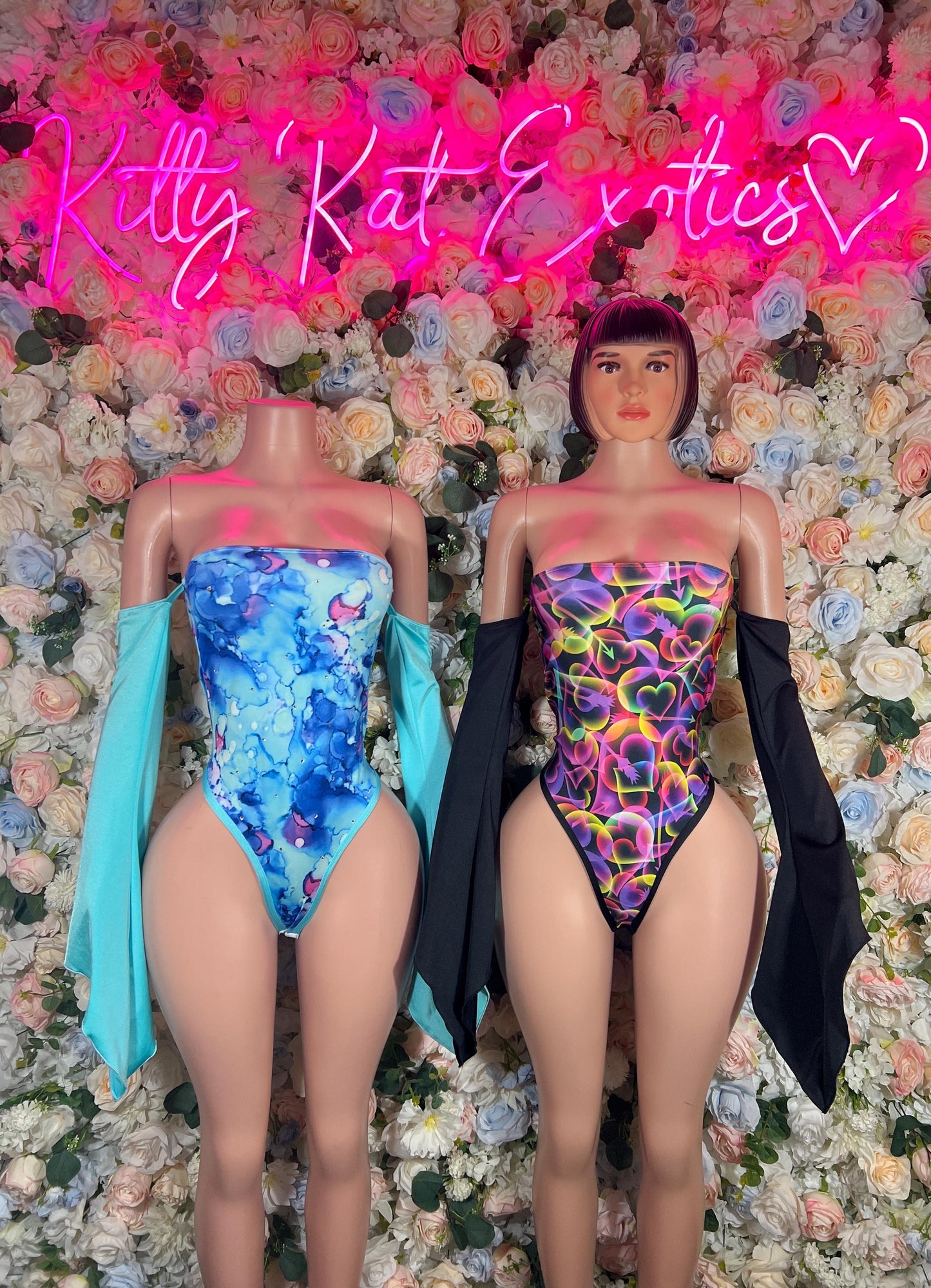 Rave Outfit Festival One Piece Bodysuit Multicolor - Sexy Performance Costume, Latin Sultry, Bold Dance Outfit, Womens Party Outfit