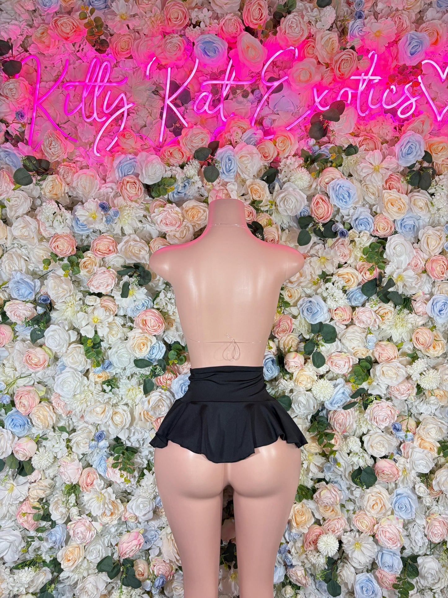 Bartender Referee Set - Two-Piece Sports Skirt for Halloween, Game Day, Clubwear, Sports Bar, Roleplay & Festivals