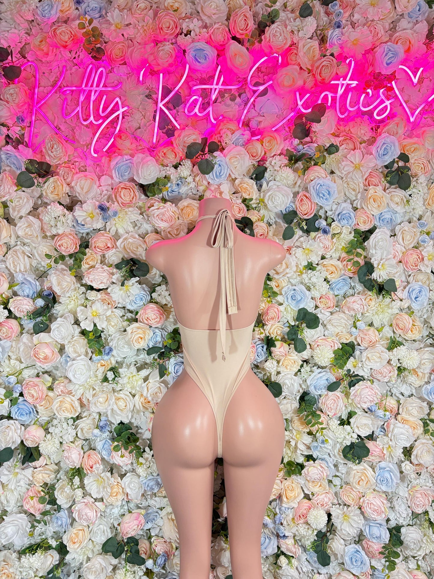 Bartender Bodysuit One Piece Nude Ravewear Festival wear Bartender Outfit