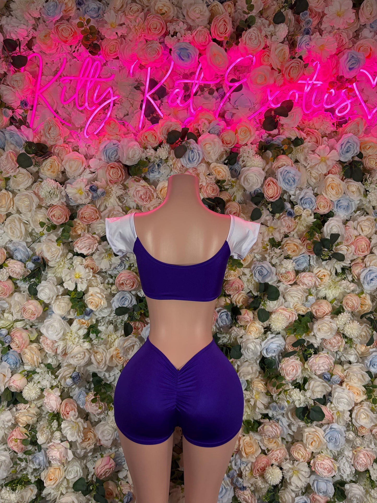 Bottlegirl Football-Inspired Minnesota Team Bartender Bodysuit Costume