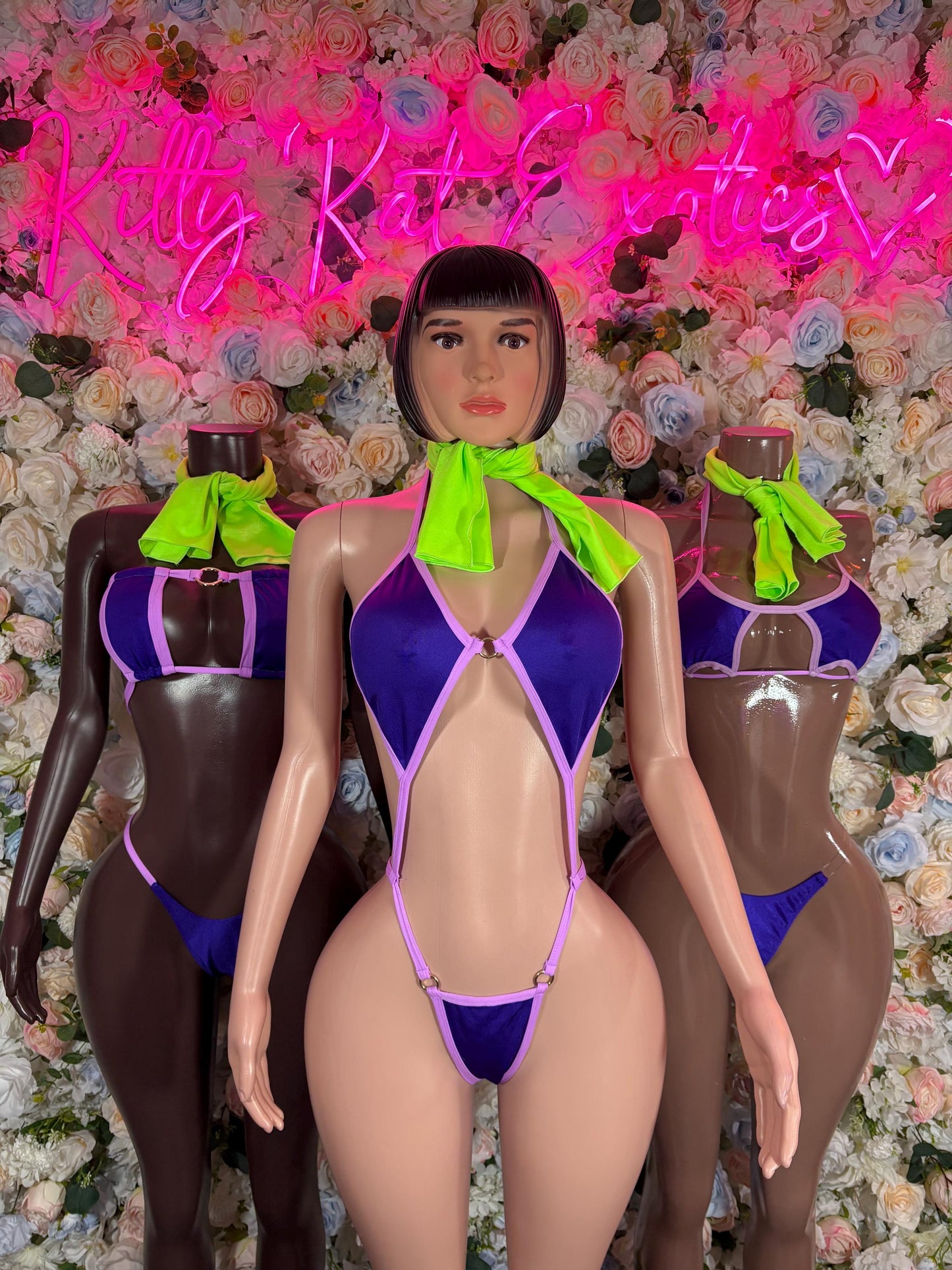 Halloween Daphne Costume Bikini Bottle Girl Bartender Outfit Cosplay Costume