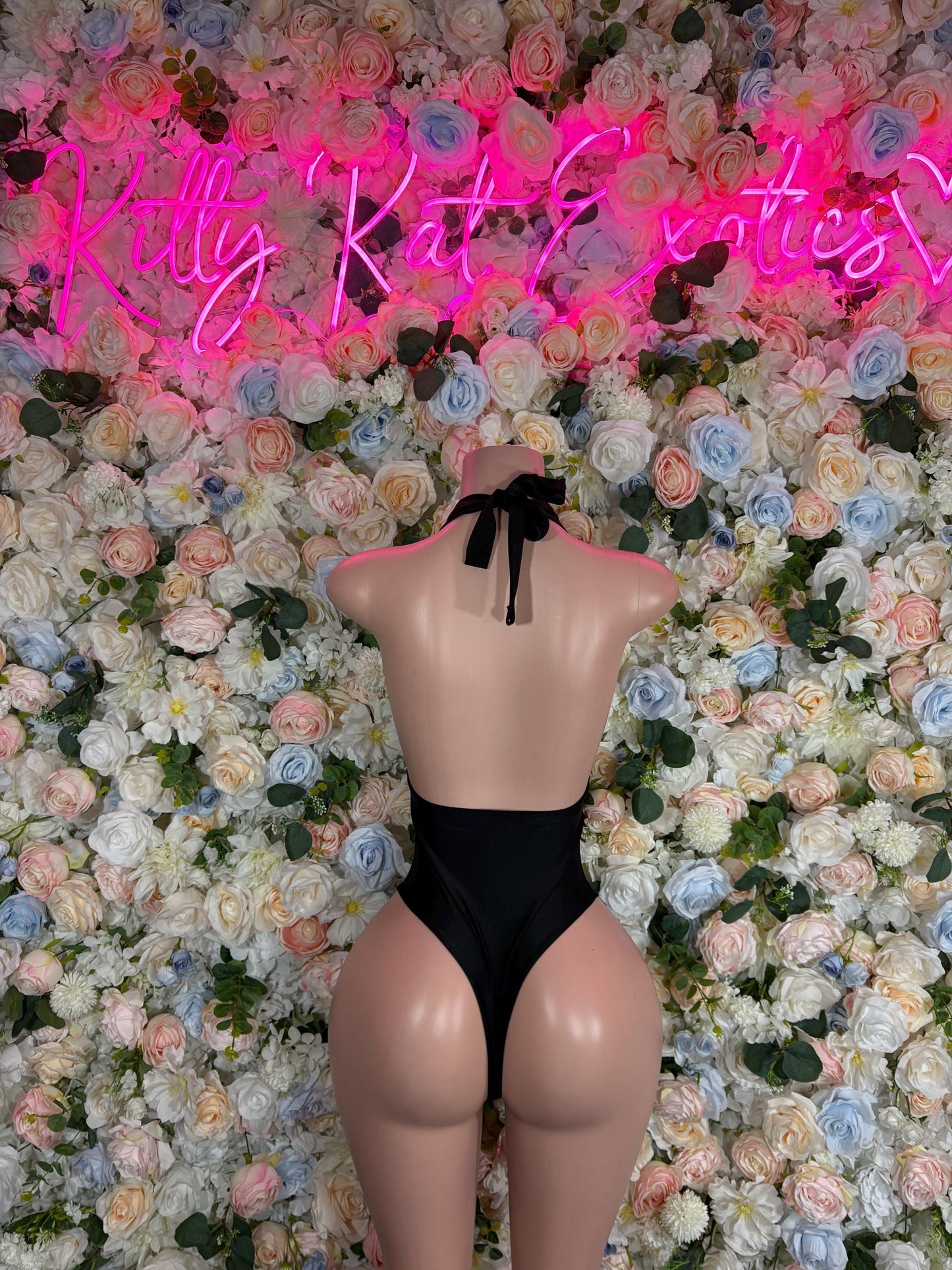 Bottlegirl Bodysuit One Piece Black Bodysuit Exotic Dancewear for Performers, Raves, or Night Out | Sexy and Flattering Style