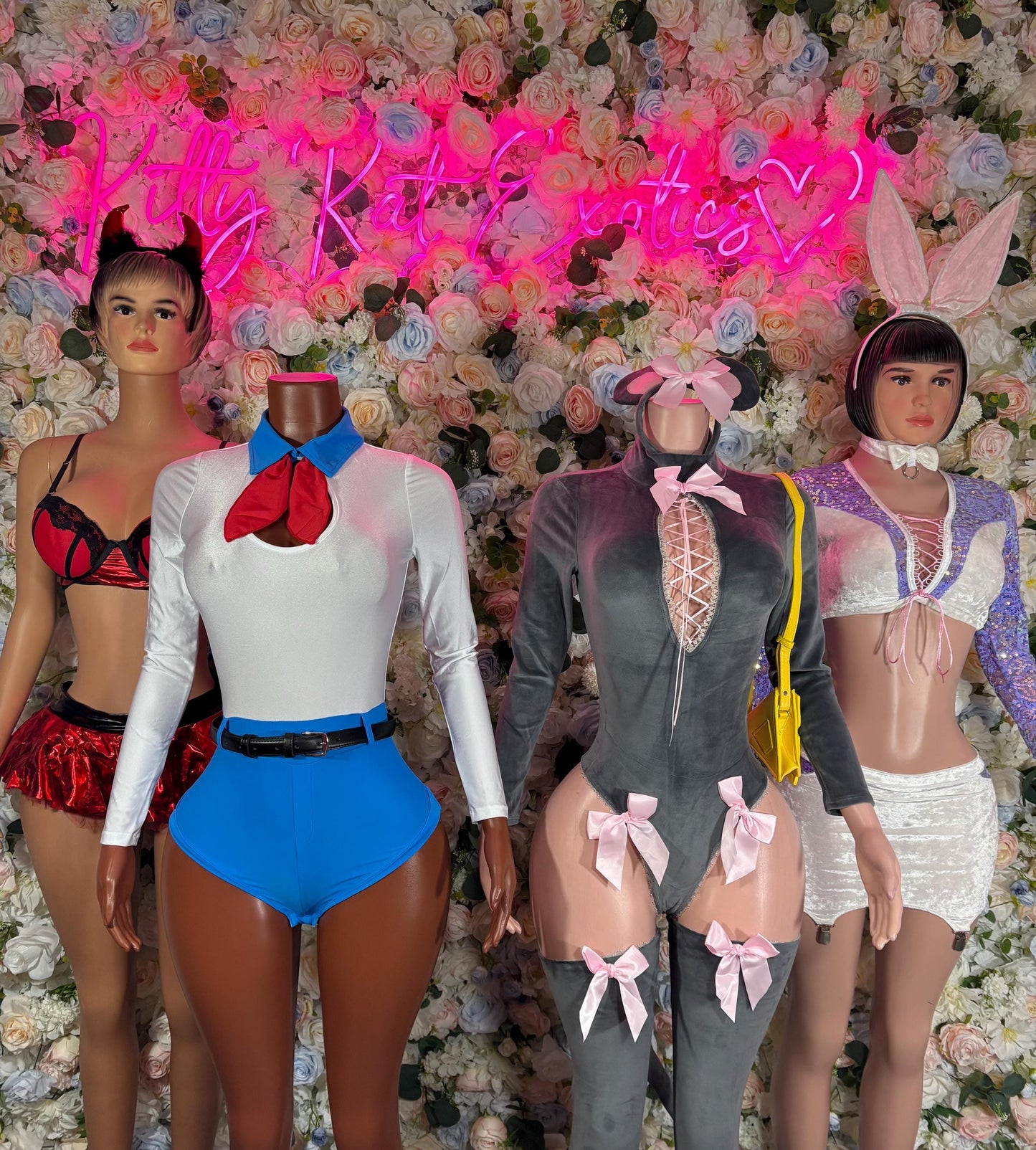 Halloween Costume Devil Womens Costume , Bottlegirl Bartender Outfit, Cosplay Costume