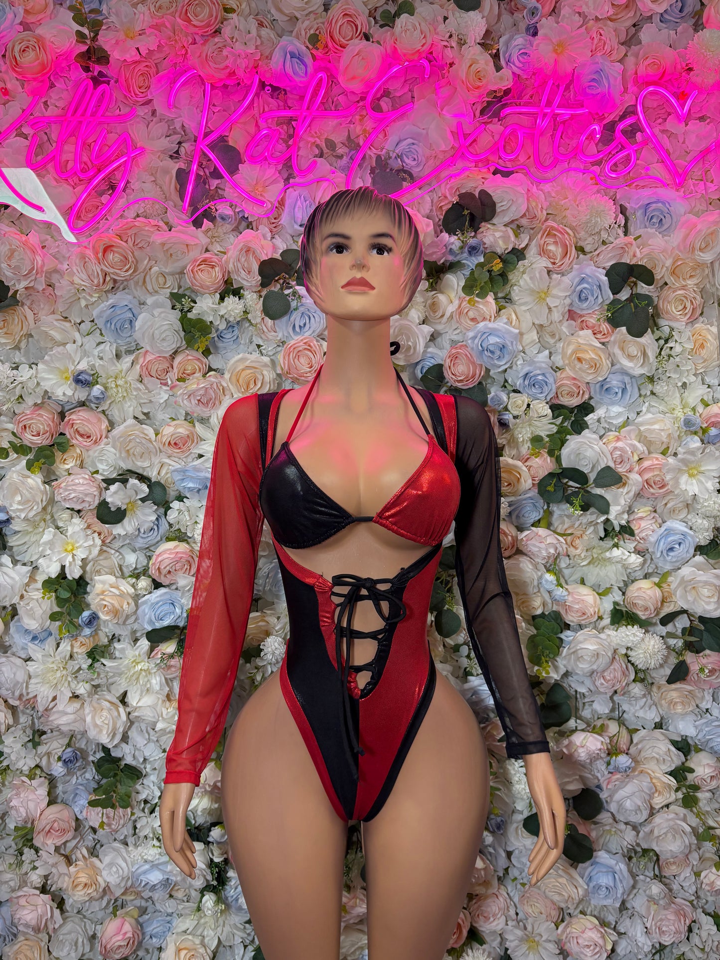 Halloween Bottlegirl Bodysuit: Rave Outfit, Cosplay Clubwear, Daddy’s Lil Monster