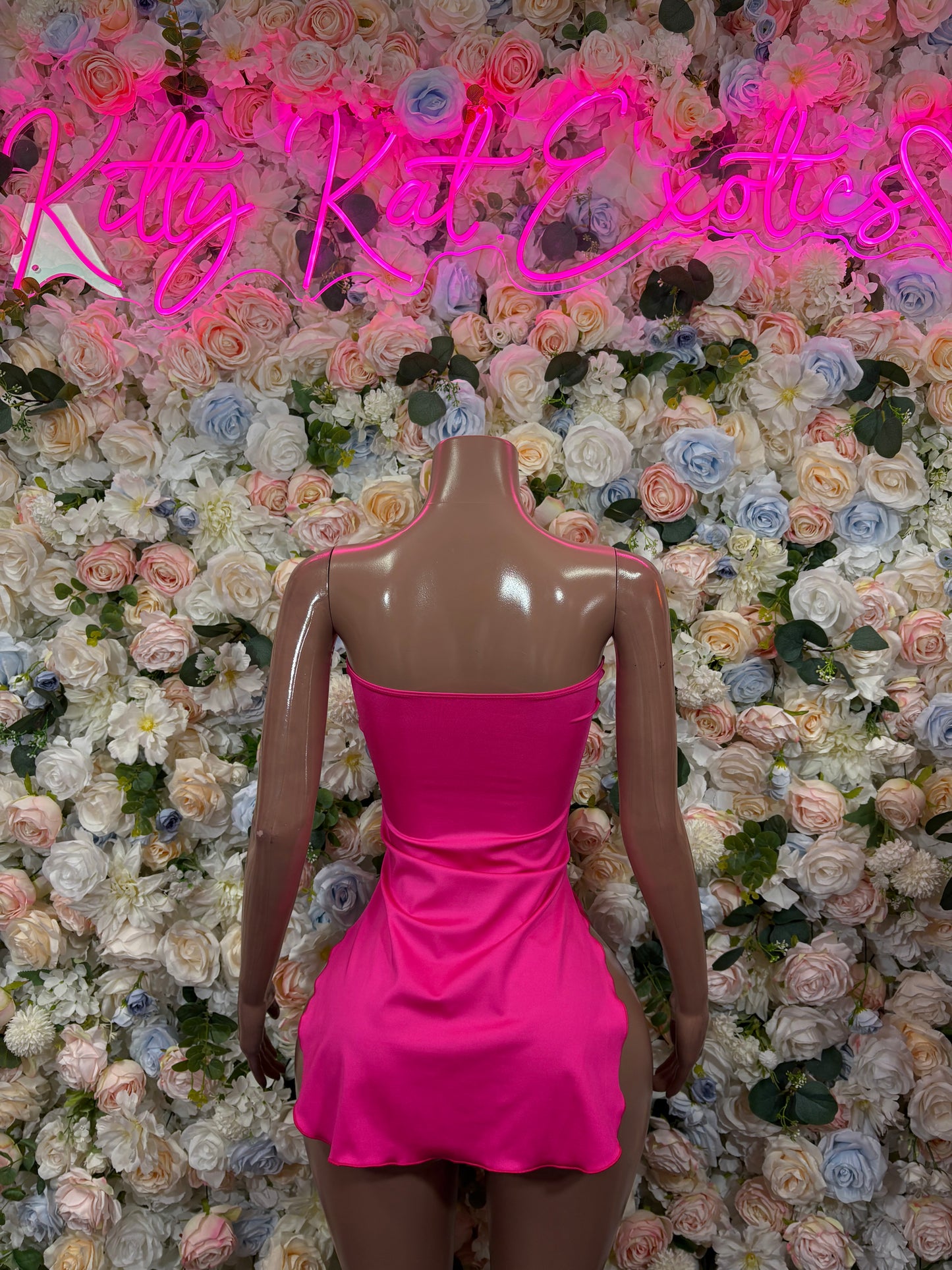 Pink Dress Exotic Dancewear