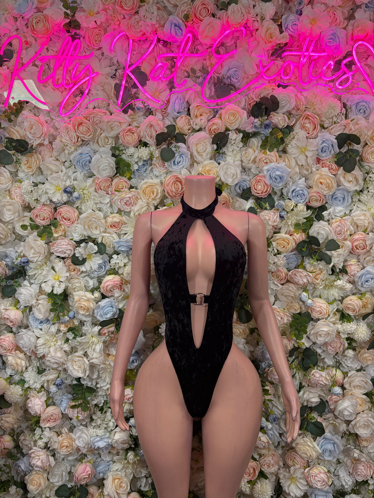 Black Bodysuit, Rave Outfit, Festival One Piece,Bottle girl, Clubwear, Exotic Dancewear