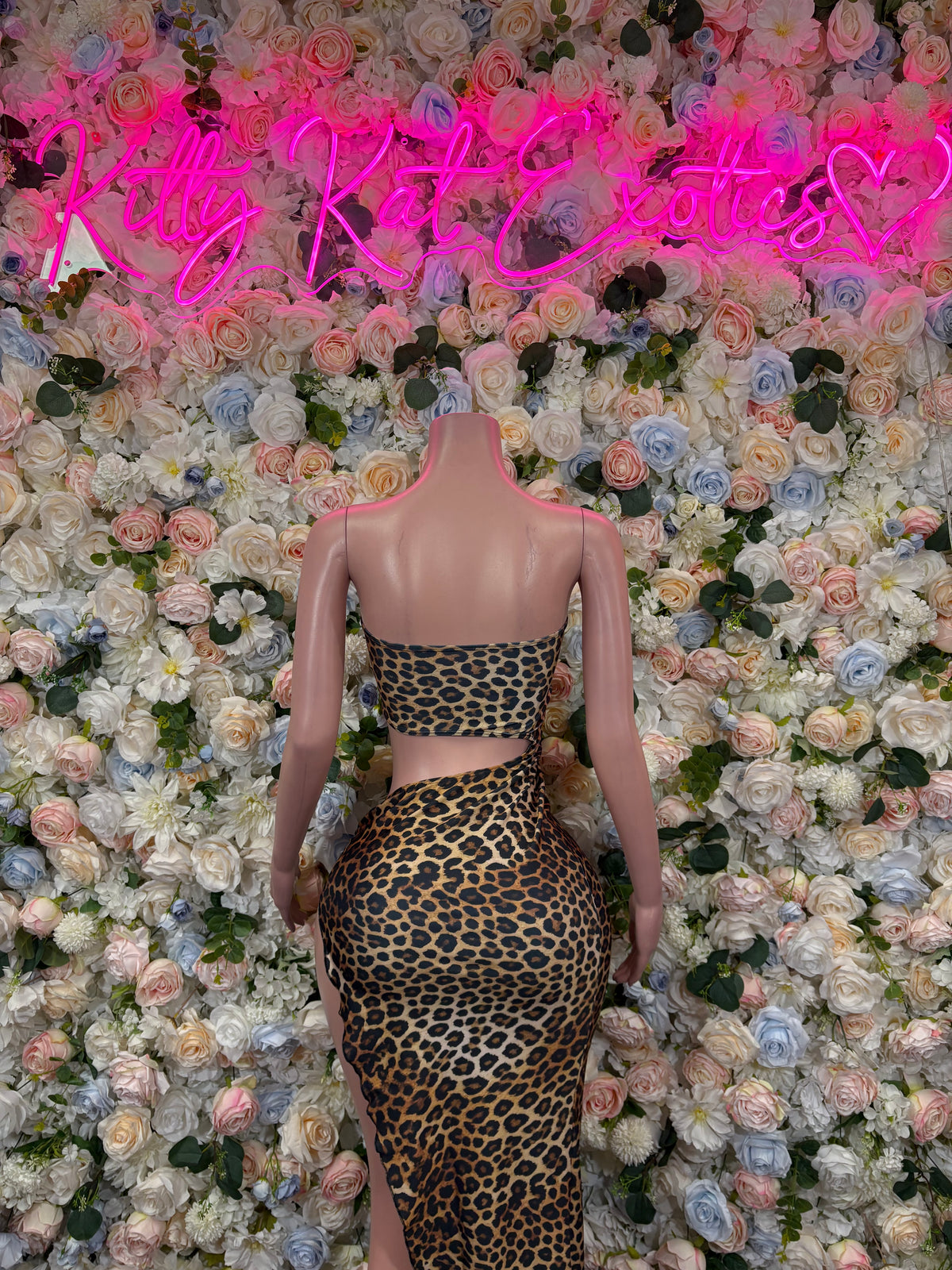 Cheetah Print Dress – Exotic Rave Festival Club Wear