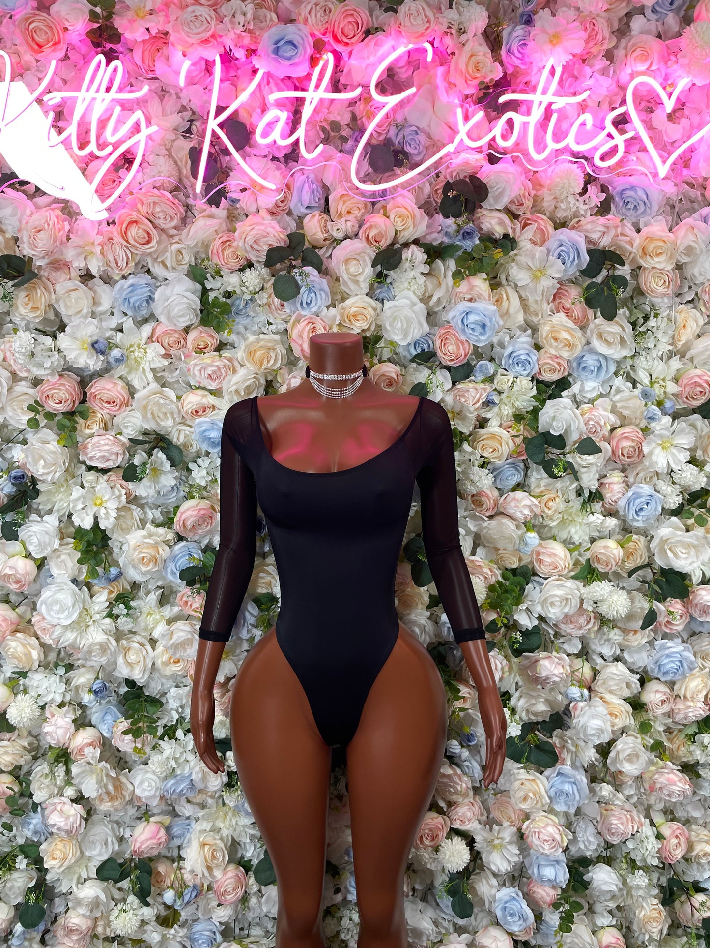 Black Bodysuit - One Piece