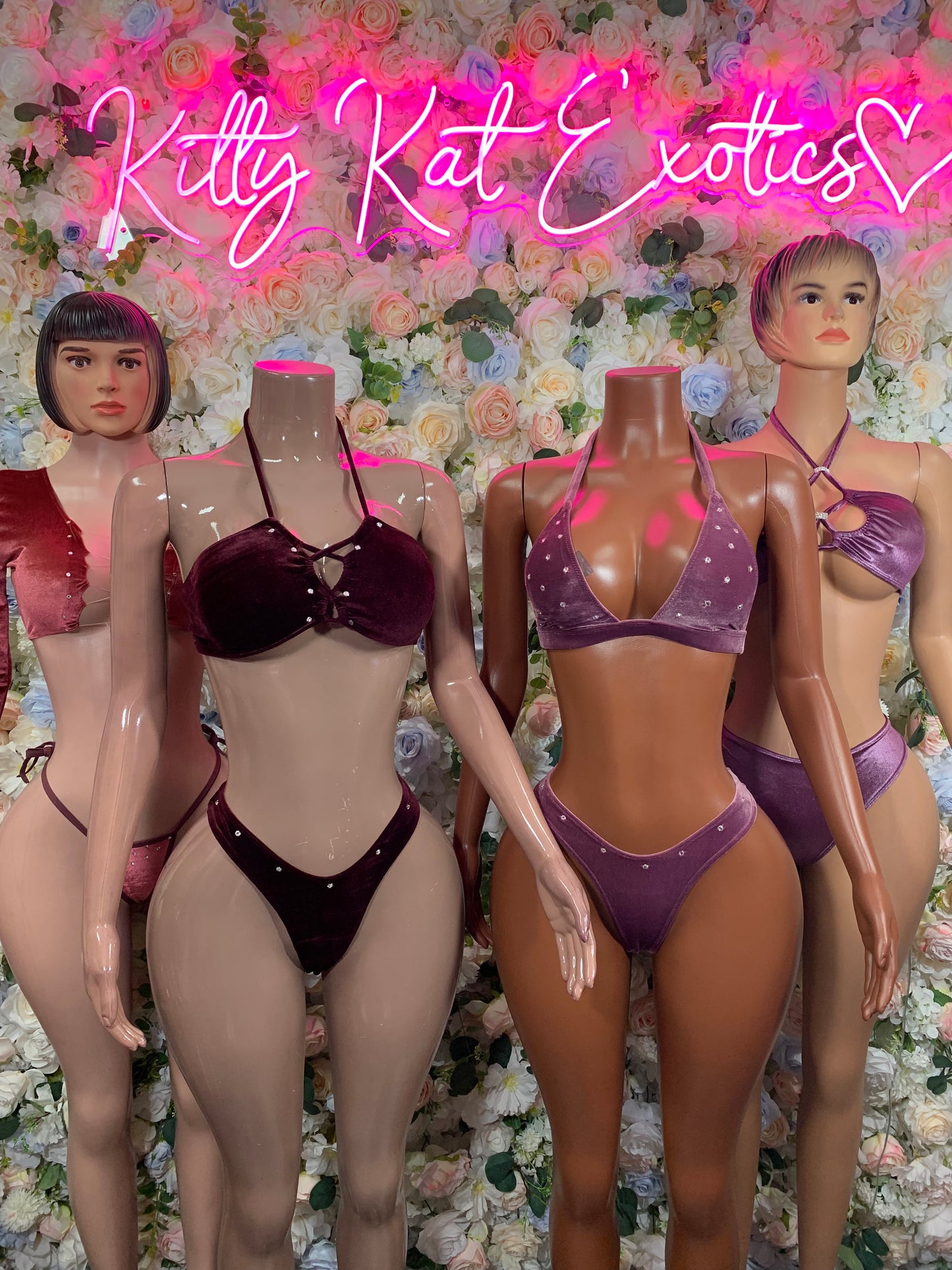 Burgundy Two Piece Rave Outfit, Rave Festival Wear