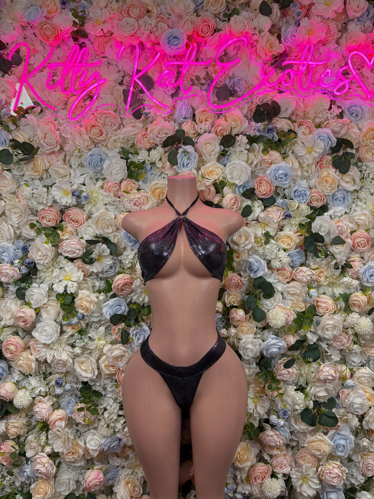 Ravewear Black Two Piece Set Festival Outfit Dancewear Clubwear