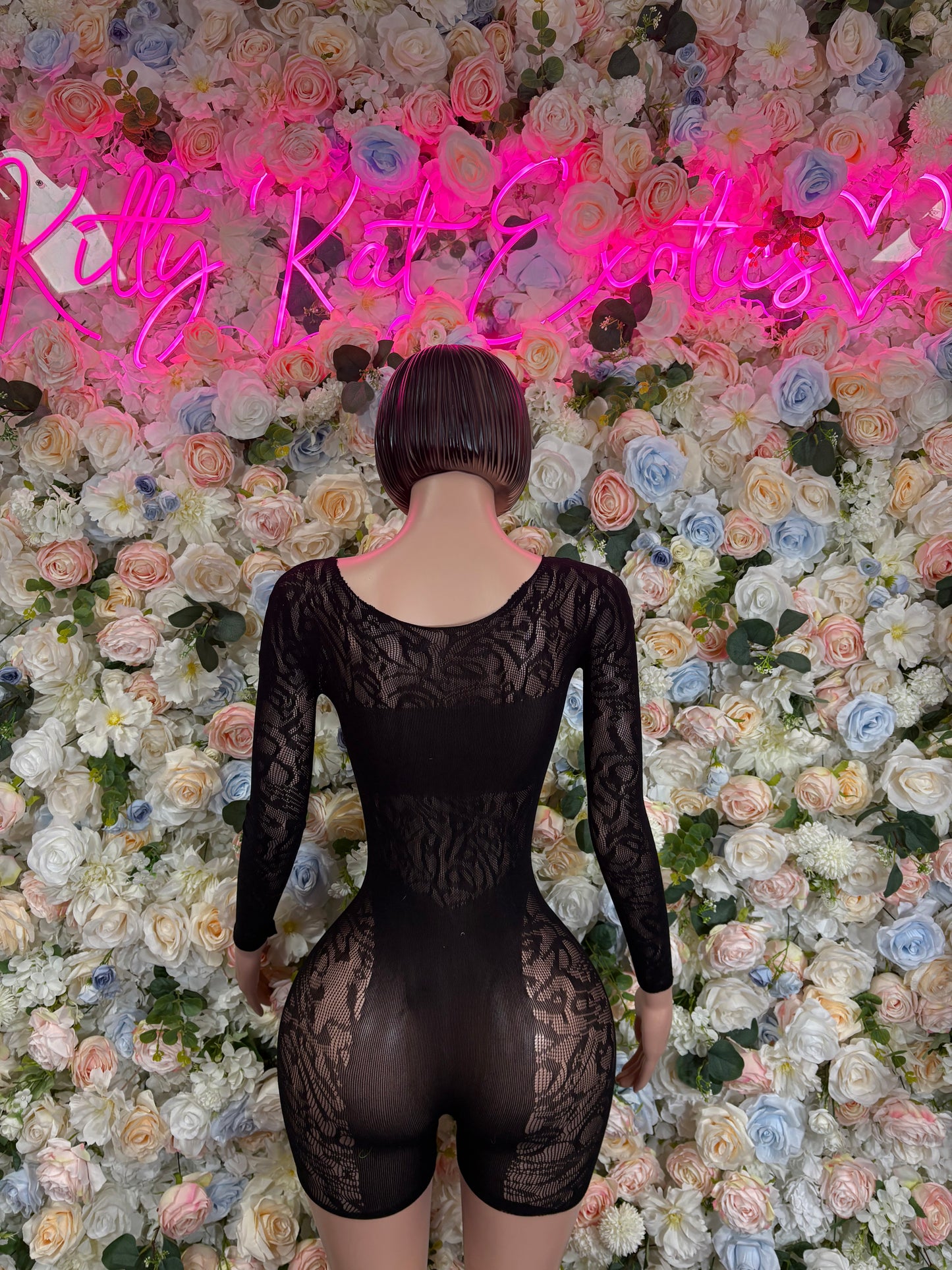 Fishent Dress Black Custom Exotic Dancewear Festival wear