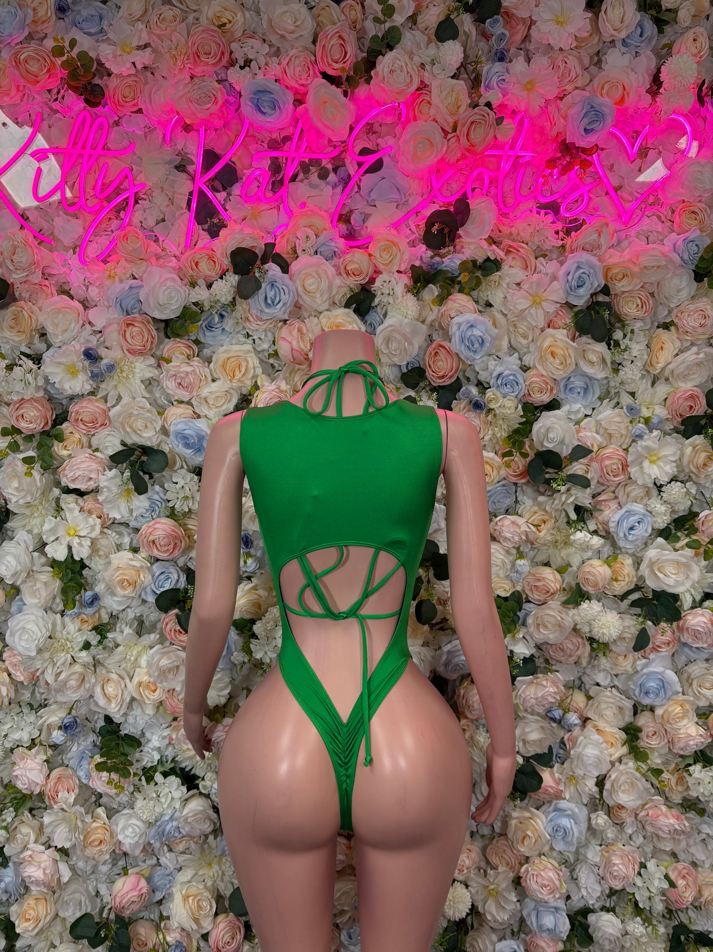 Bottlegirl Christmas Bodysuit - Holiday Design | Exotic Dancewear for Performers, Bottlegirl, Bartender