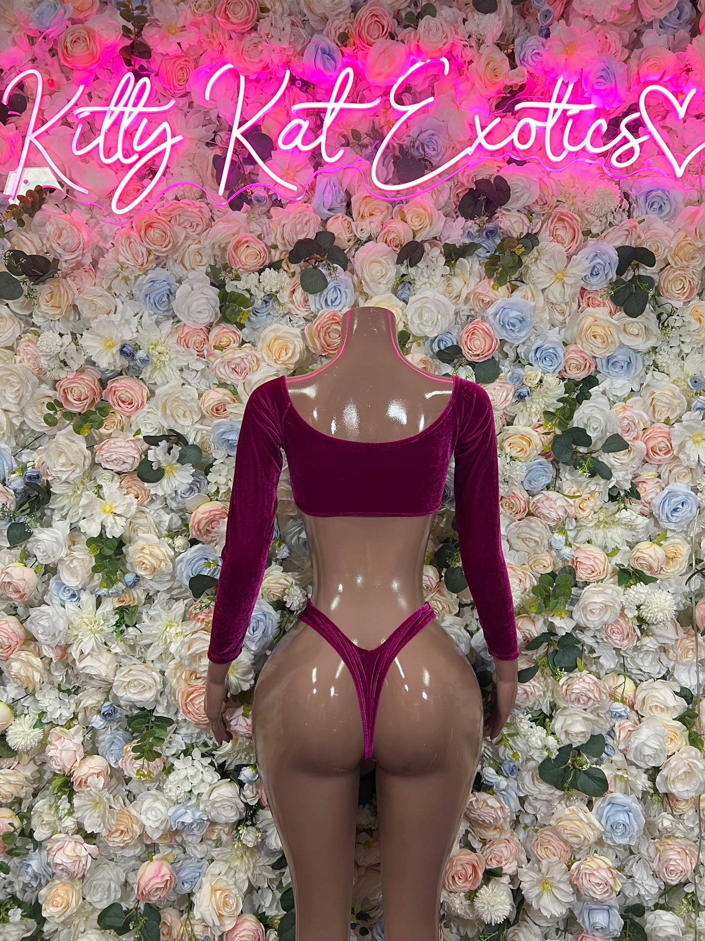 Burgundy Two Piece Festival Dancer Wear
