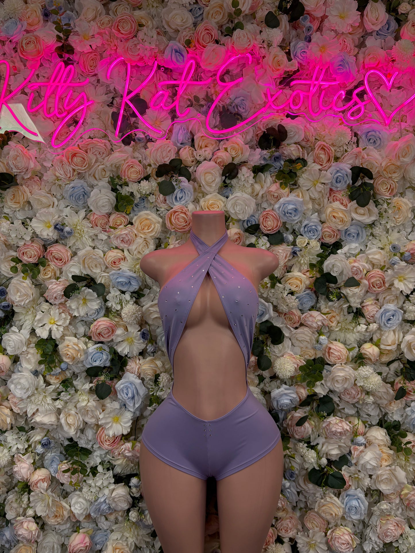 One-Piece Lilac Bodysuit  Exotic Dancewear, Ravewear for Performers, Raves | Bottlegirl Outfits
