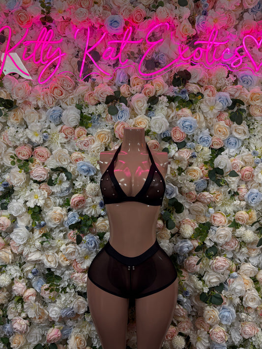 Black Two Piece   – Exotic Dancewear