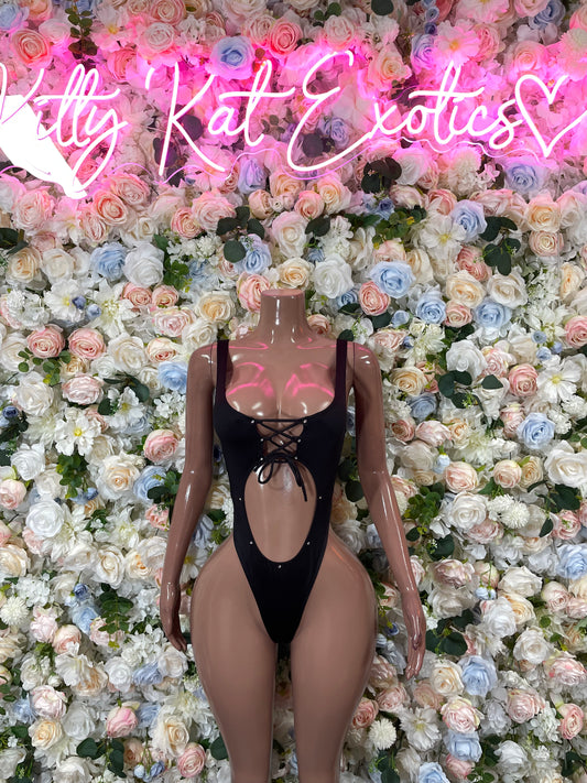Black Bodysuit - One Piece