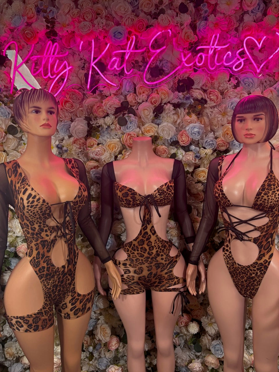 Leopard Print Bottlegirl Bodysuit
