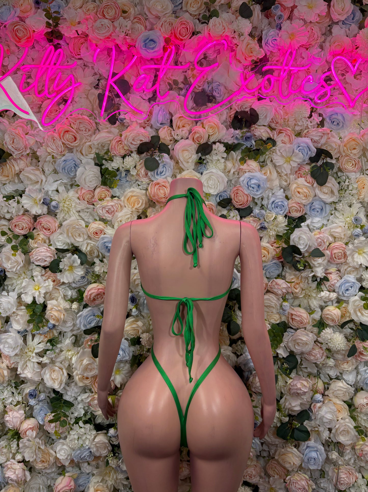 St Patrick’s Day Green Dancewear Slingshot, Festival Rave Outfit