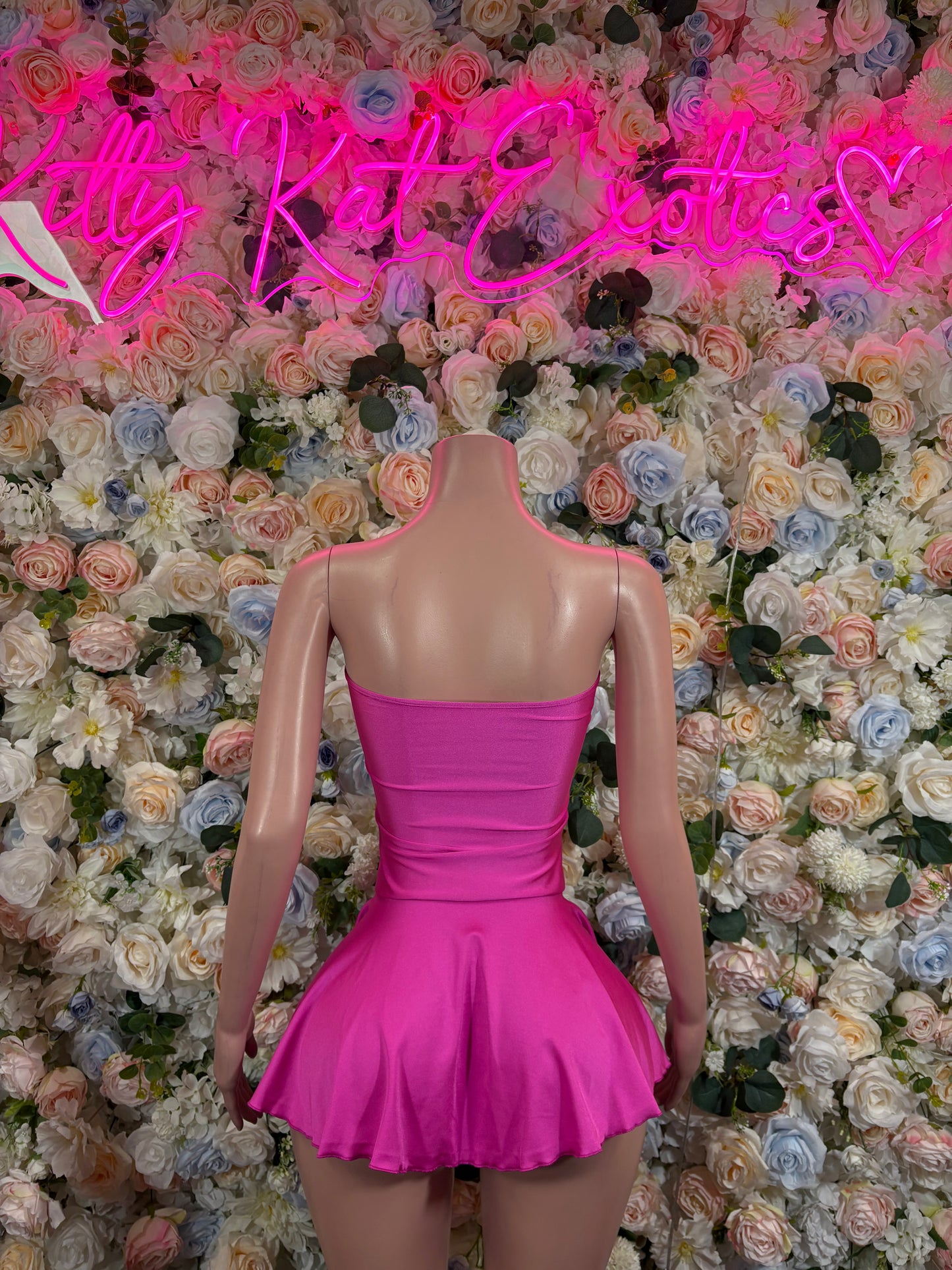 Pink Dress Exotic Dancewear