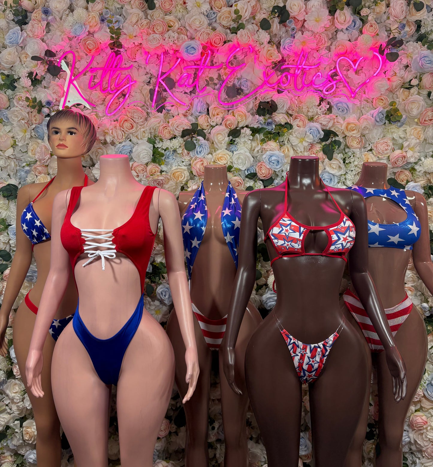 USA Flag Bikini – Patriotic Two-Piece Swimsuit, 4th of July Beachwear