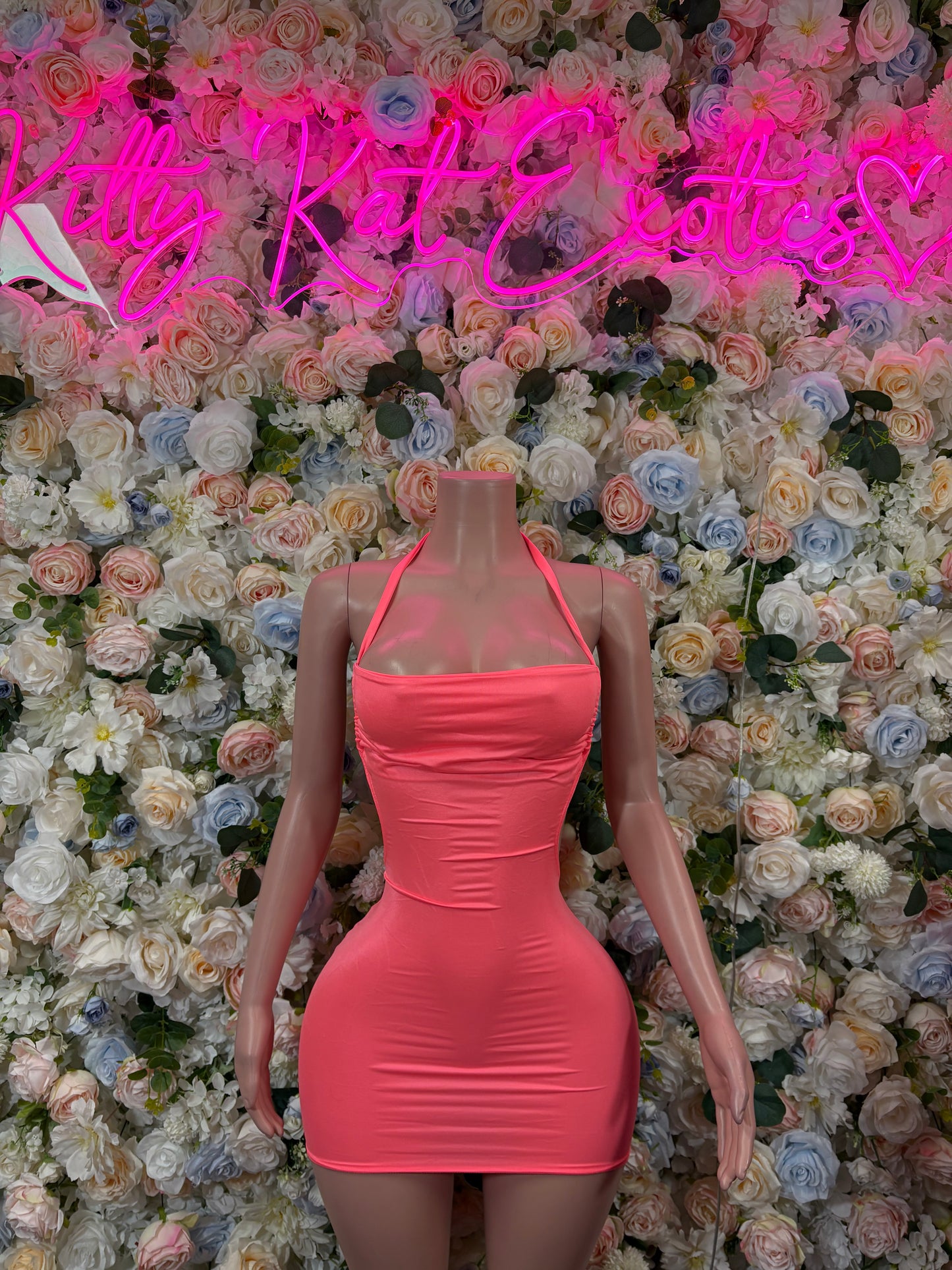 Peach Dress Exotic Dancewear