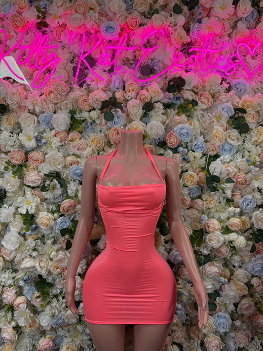 Peach Dress Exotic Dancewear